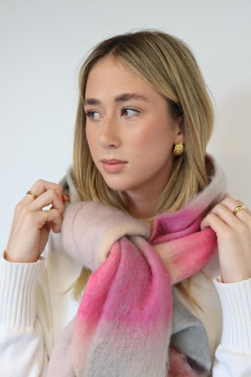 Soft Winter Scarf Blended Colours - 33200