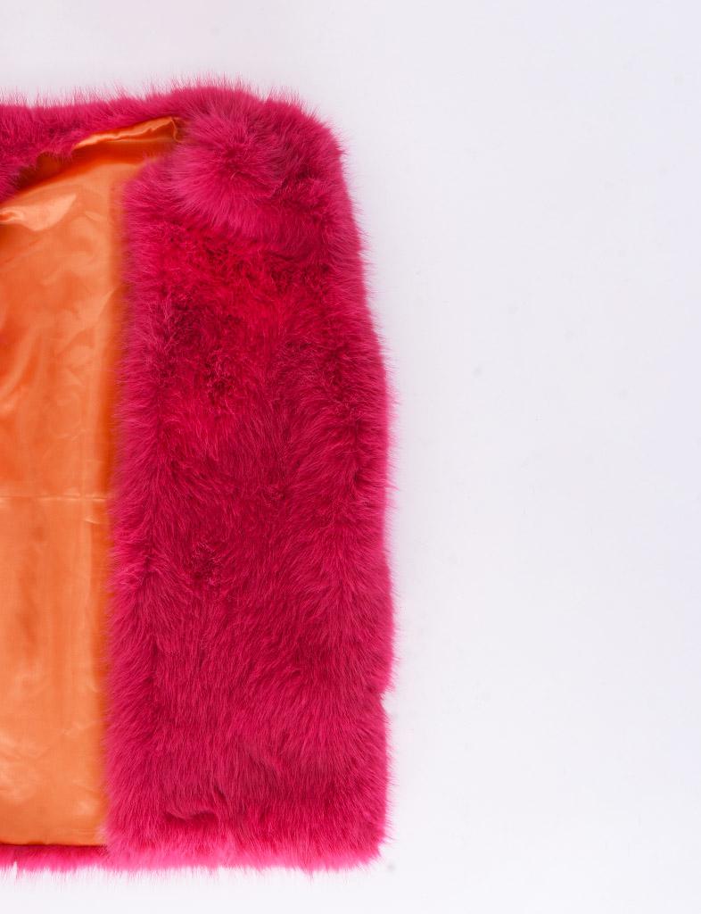 Palme Faux Fur Vest - 65474