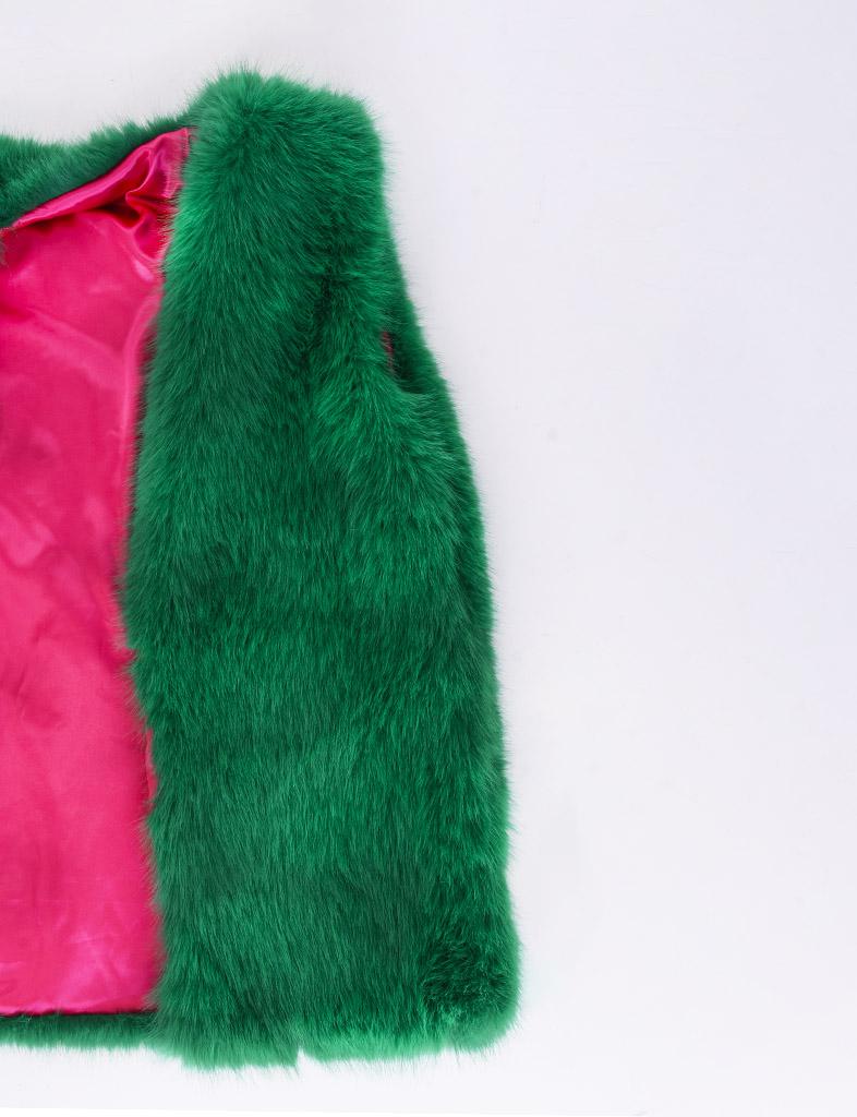 Palme Faux Fur Vest - 65474