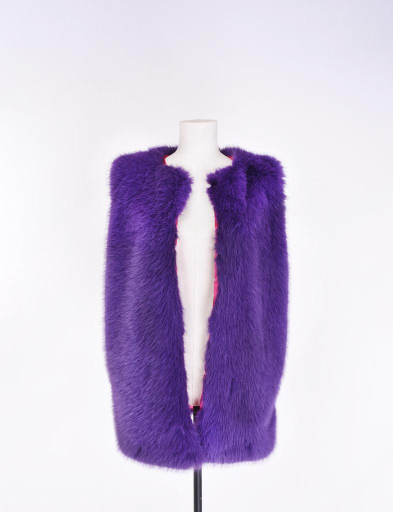 Palme Faux Fur Vest - 65474