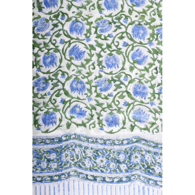 PRE-ORDER Indian Block Print Cotton Scarf 66446