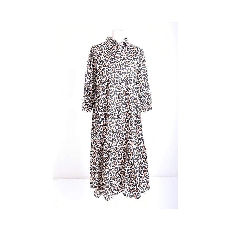 PRE-ORDER Mid Length 2 Layer Cotton Dress 67150