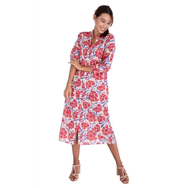 PRE-ORDER Mid Length Shirt Dress 67011