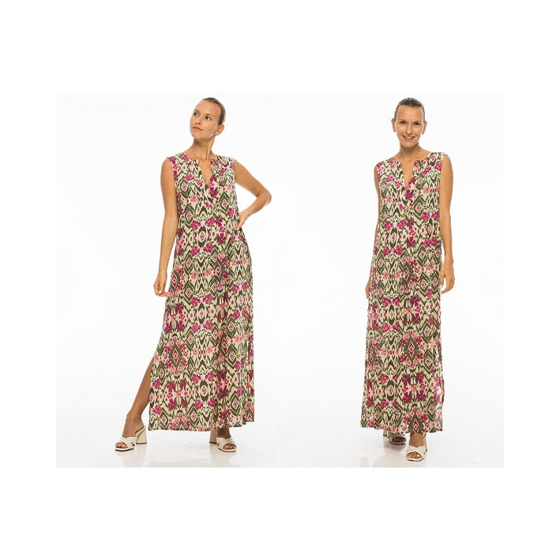 PRE-ORDER Printed Kimono Dress 65858