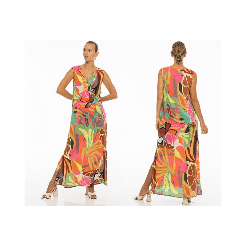 PRE-ORDER Printed Kimono Dress 65858