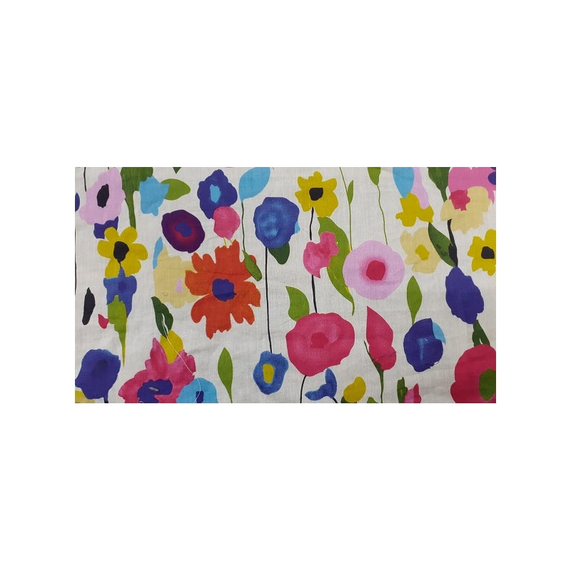 PRE-ORDER Raining Flowers Cotton Scarf 67133