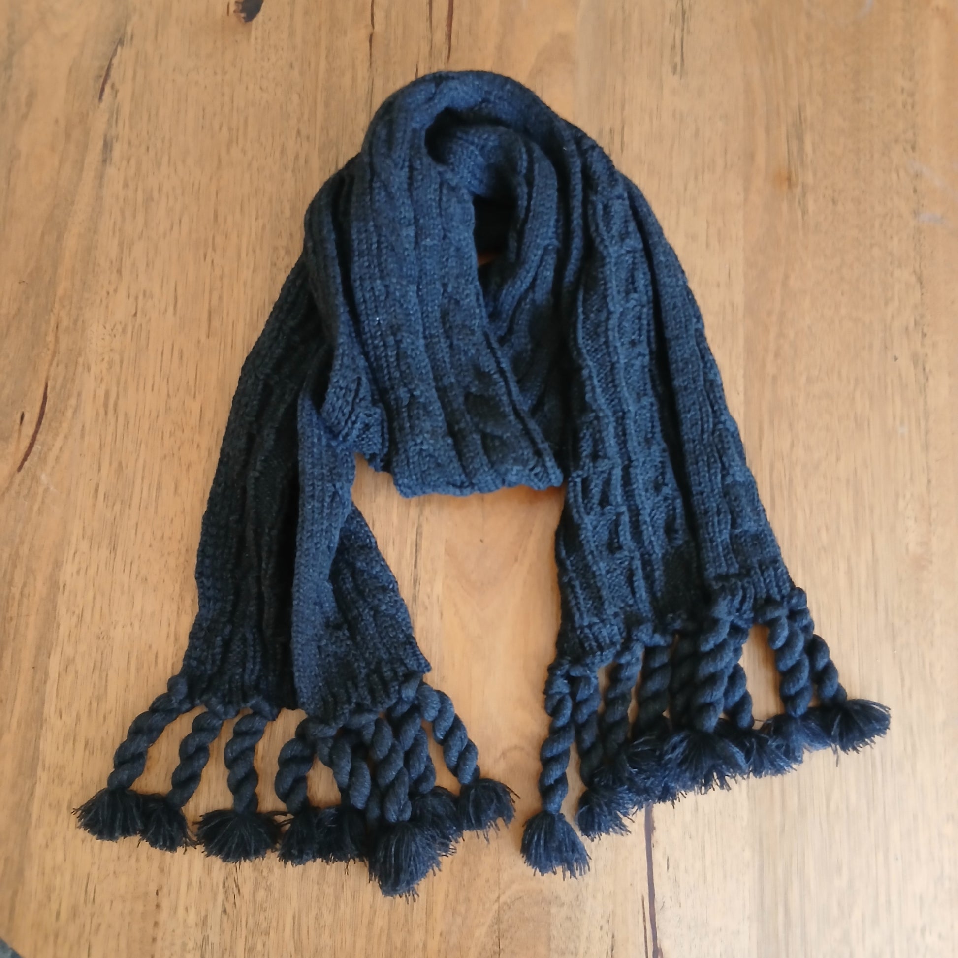 Pre-Order Knitted Plain Winter Scarf Narrow 332722