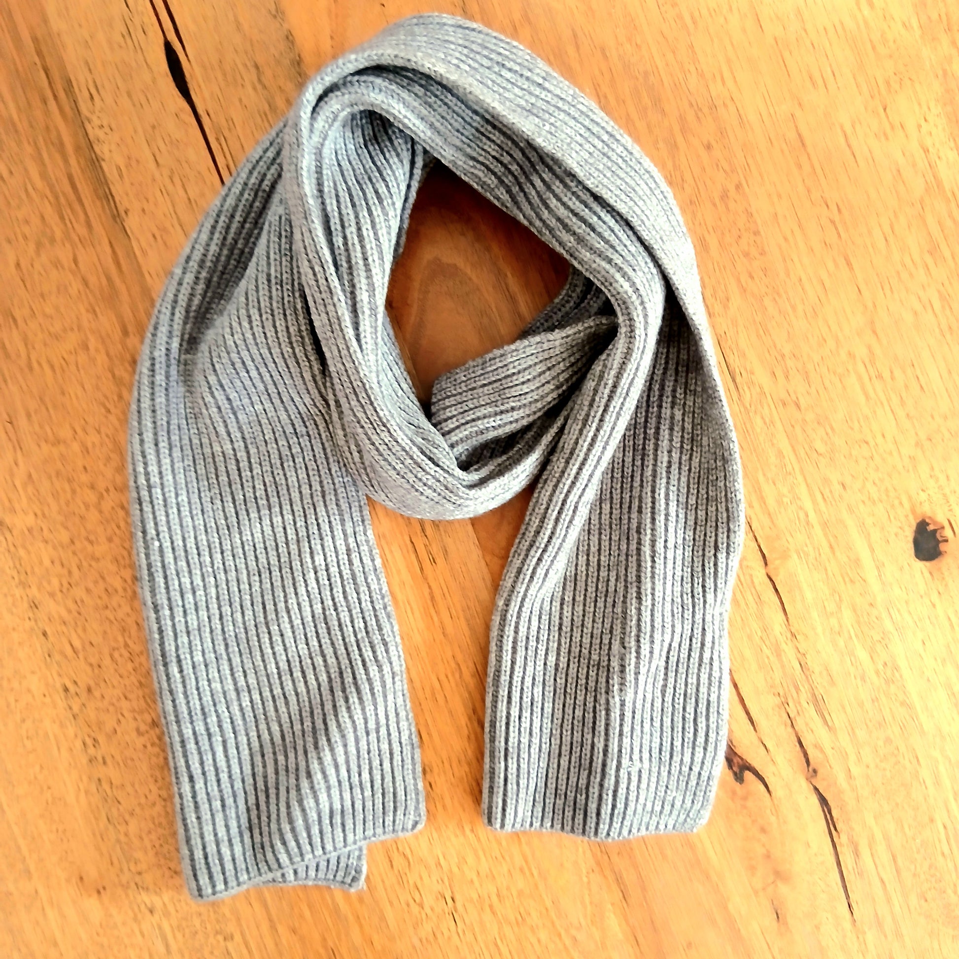 Narrow Rib Scarf - 332328