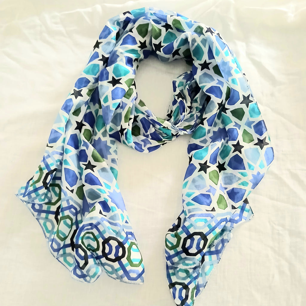 PRE-ORDER Pure Silk Scarf PS 1139/L COL 1
