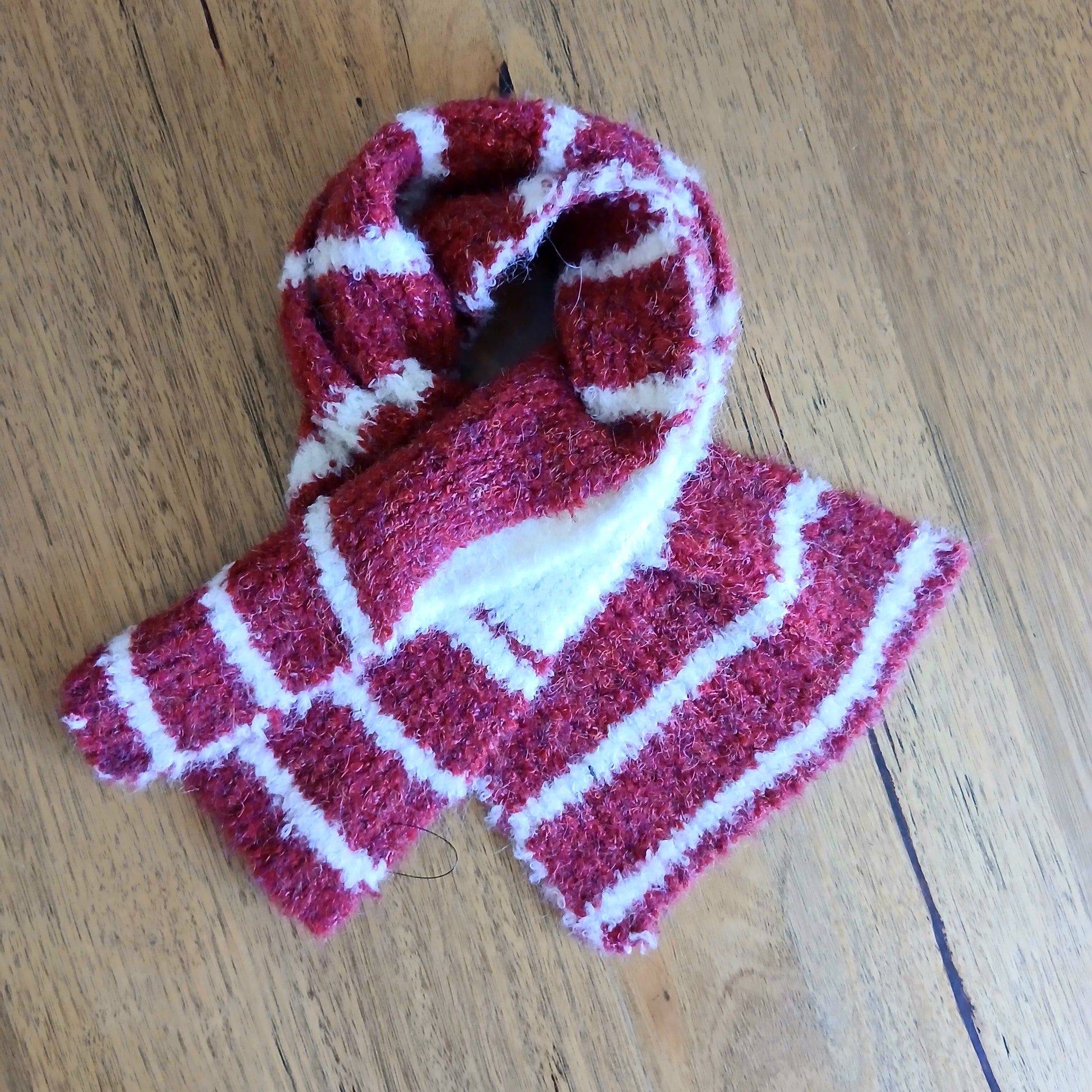 PRE-ORDER Striped Thick Necktie Scarf SNA0277