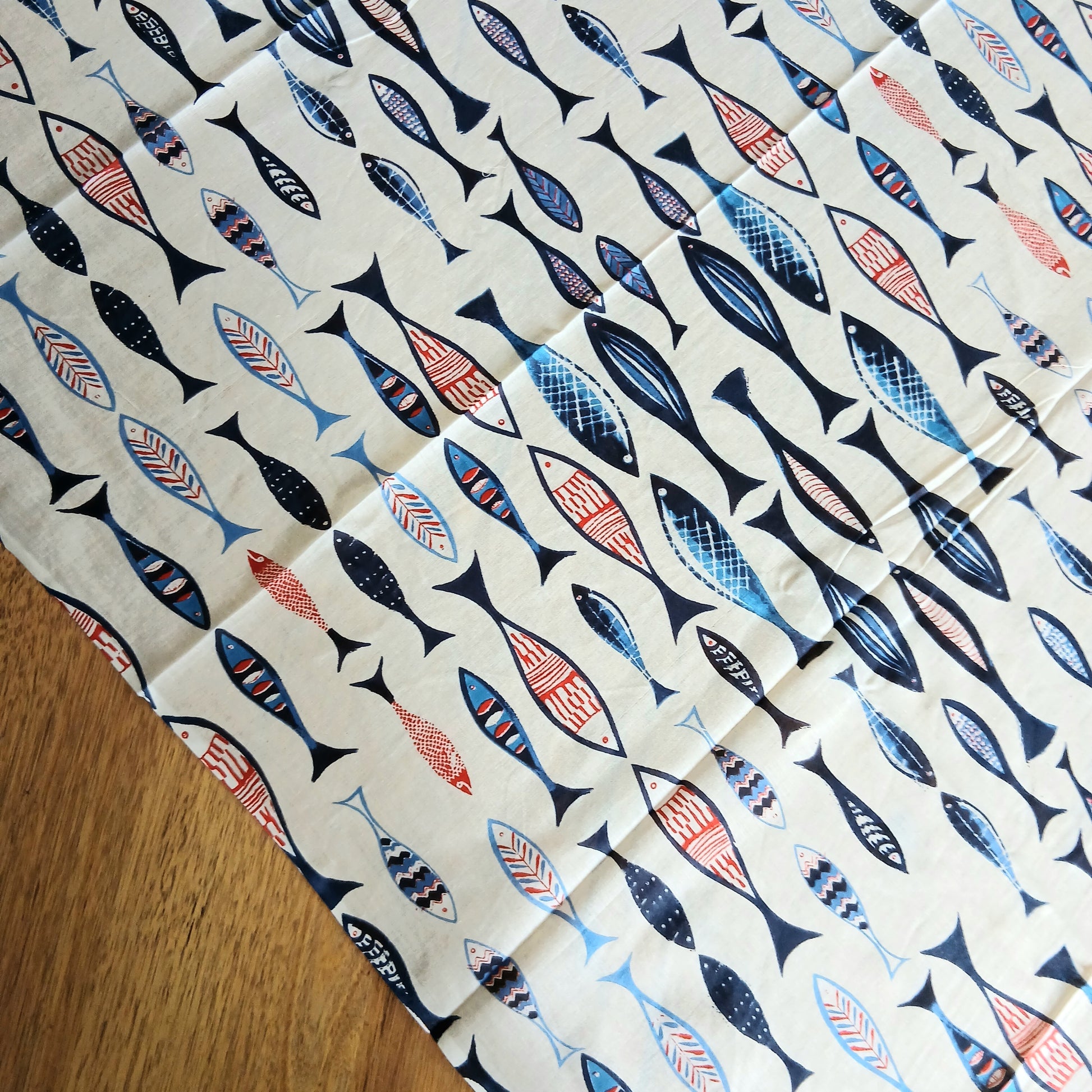 Sardine Cotton Scarf 66349