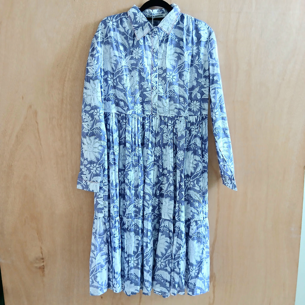 Pure Cotton Daisy Dress Purple DS6006