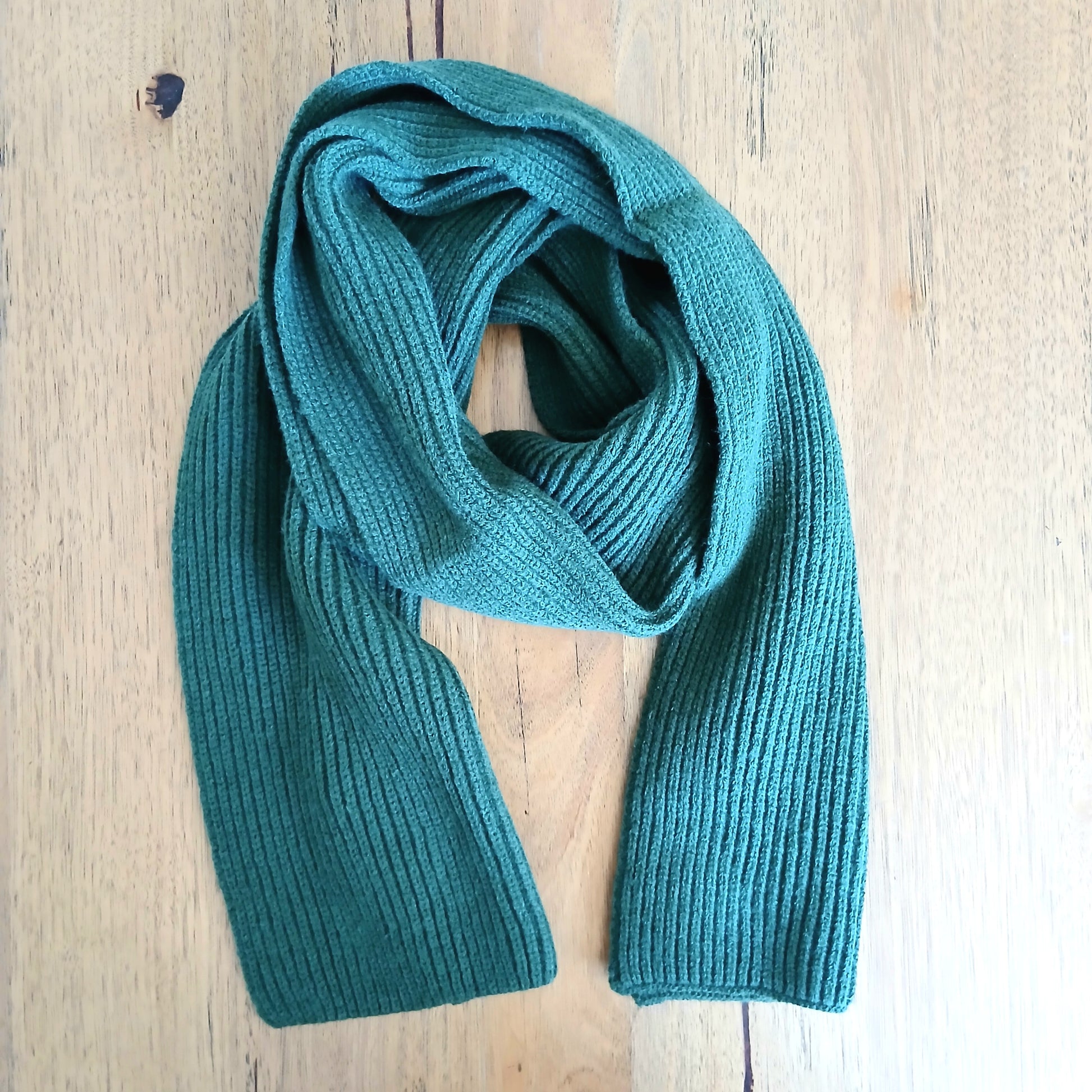 Narrow Rib Scarf - 332328