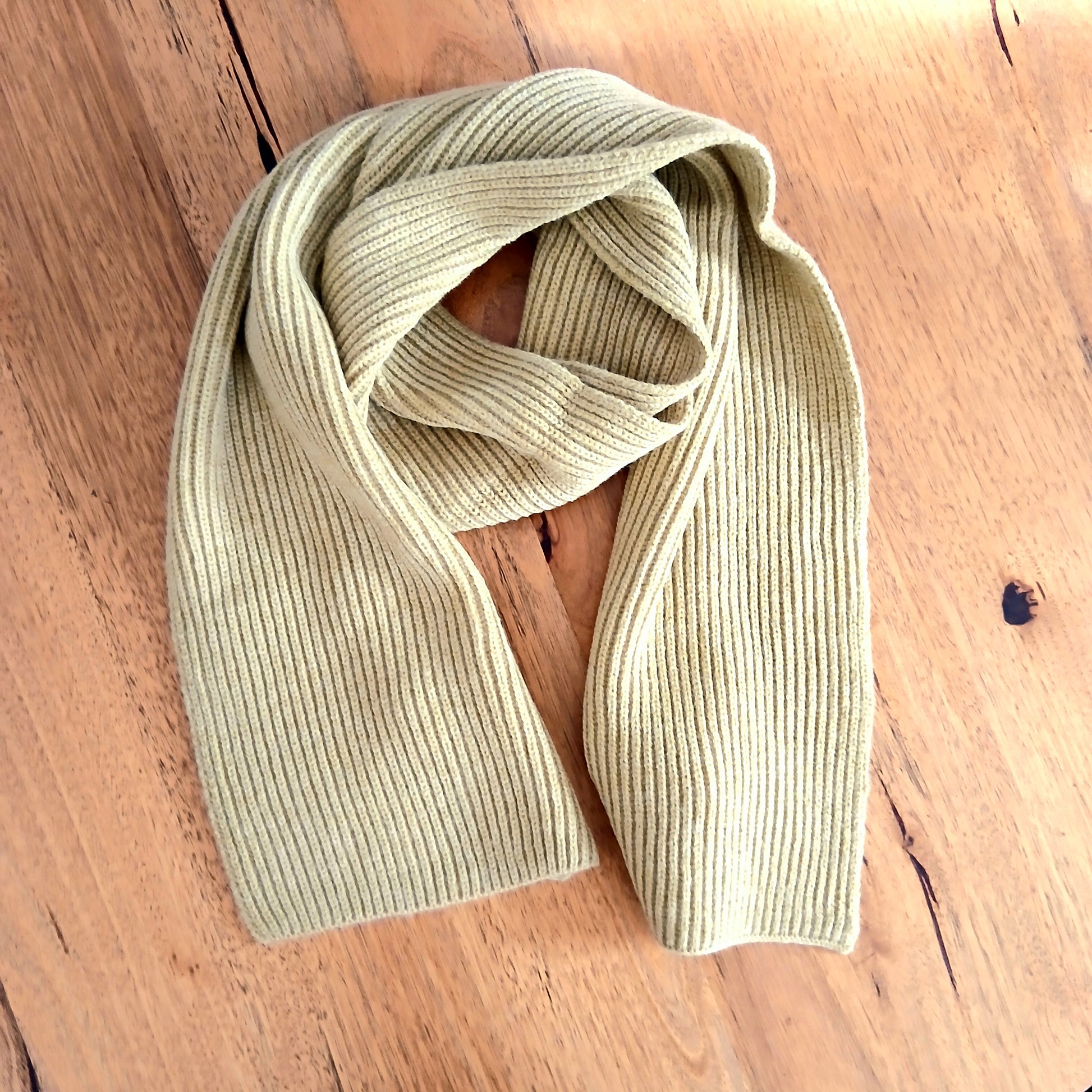 Narrow Rib Scarf - 332328