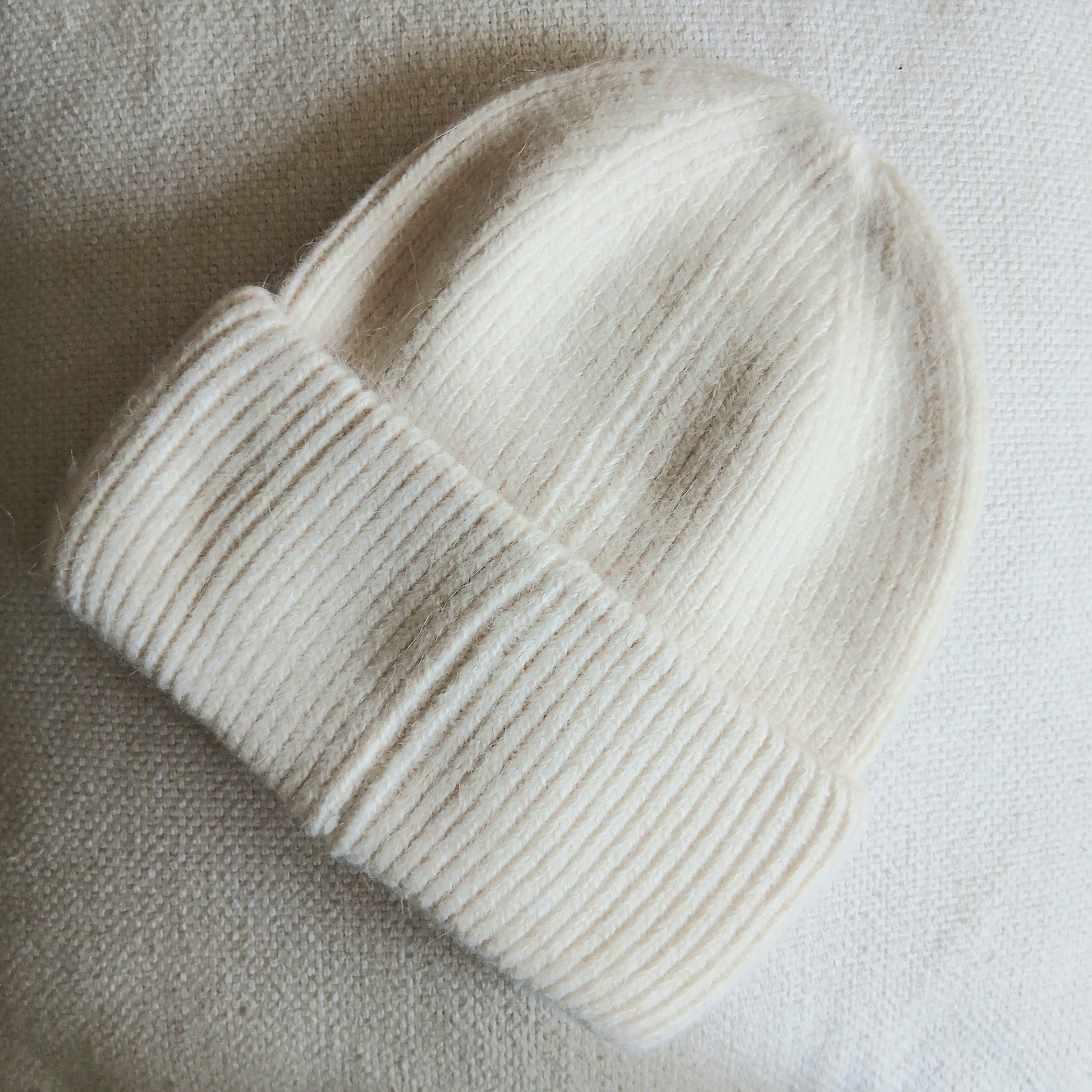 Wool Blend Soft Beanie 7053