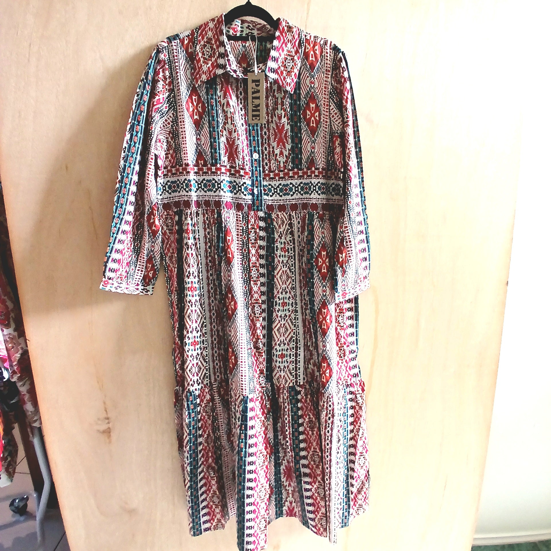 PRE-ORDER Short Printed Summer Dress Dress 65958