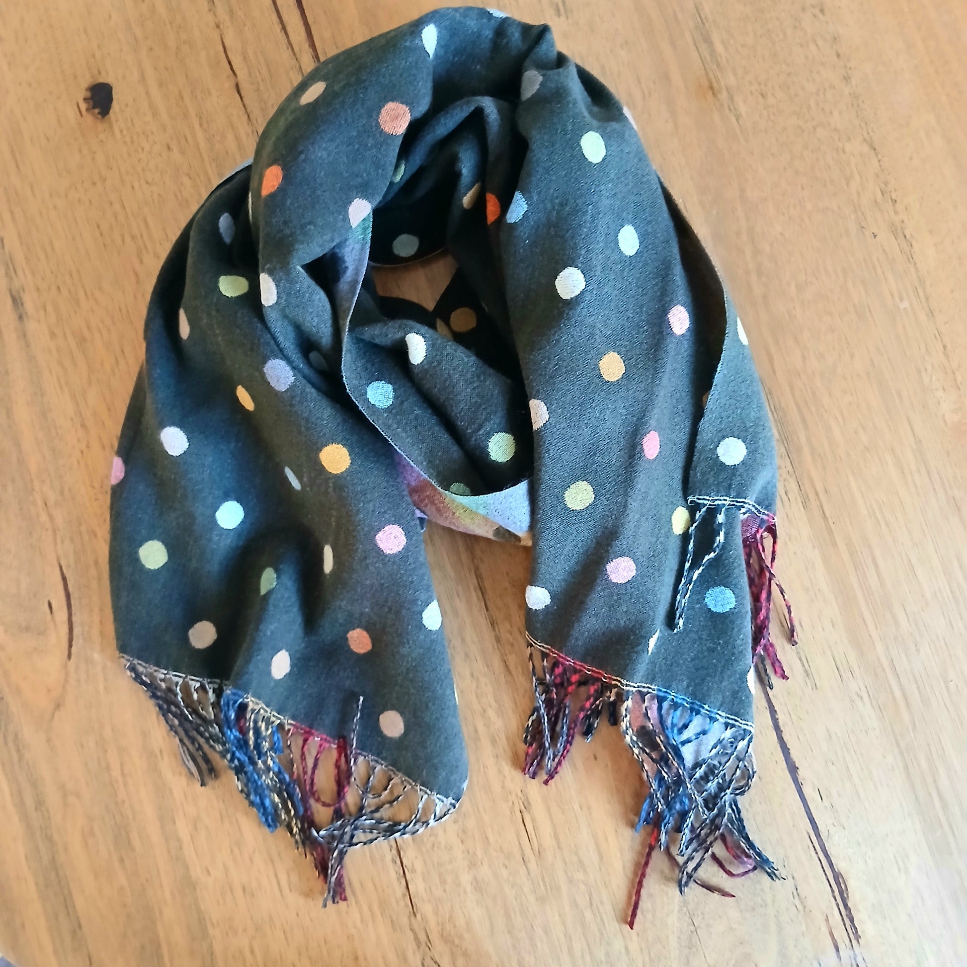 Pre-Order 2 Sides Printed Winter Scarf PJS0029