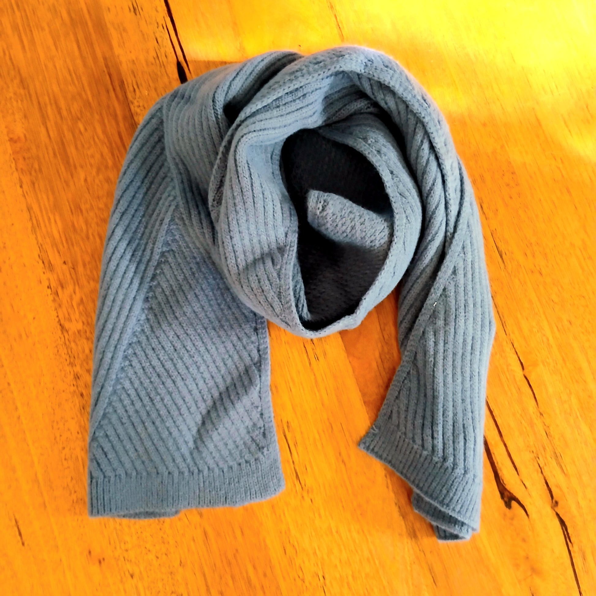 Plain Thick Knitted Scarf 332332