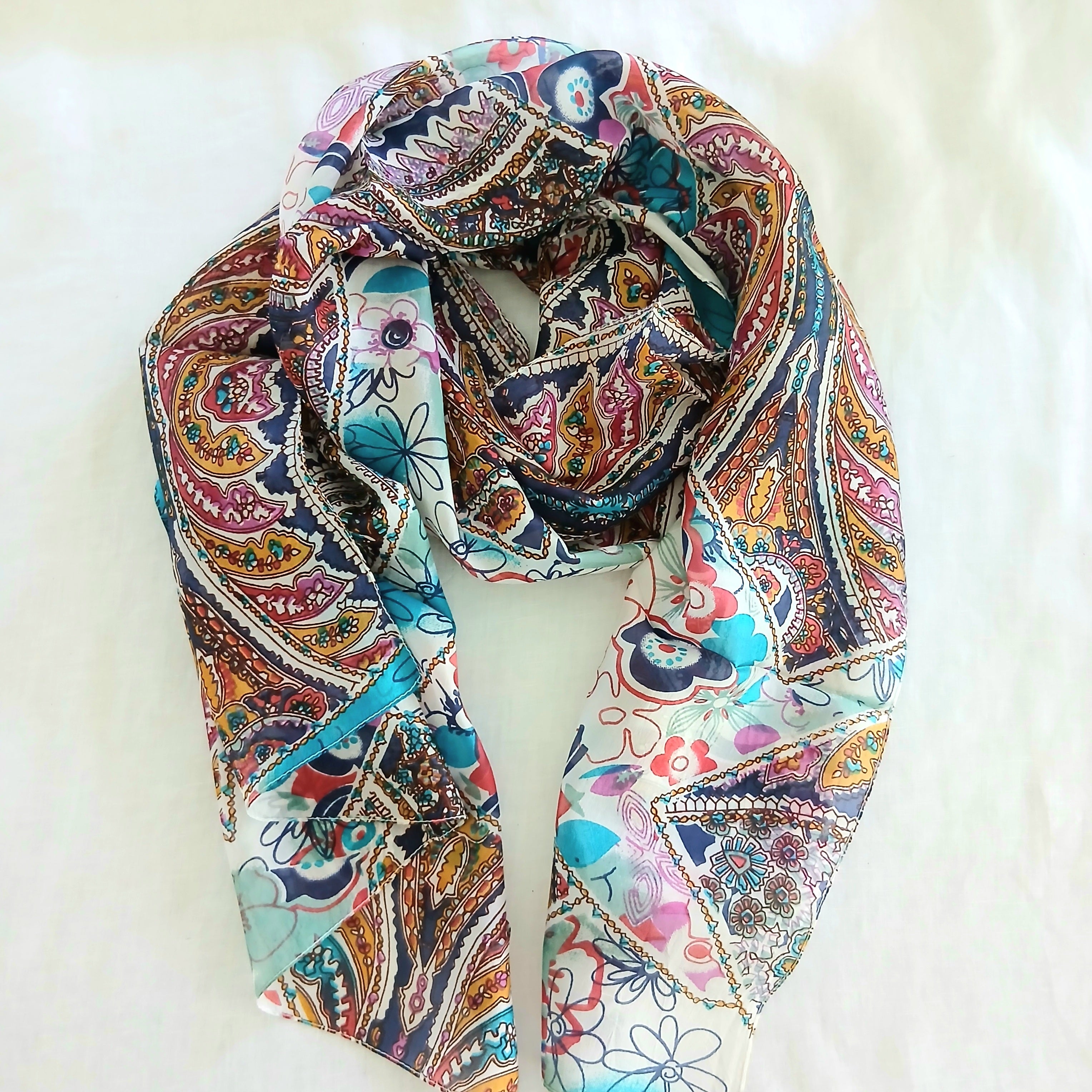 Silk Scarf - ZS-1003/L