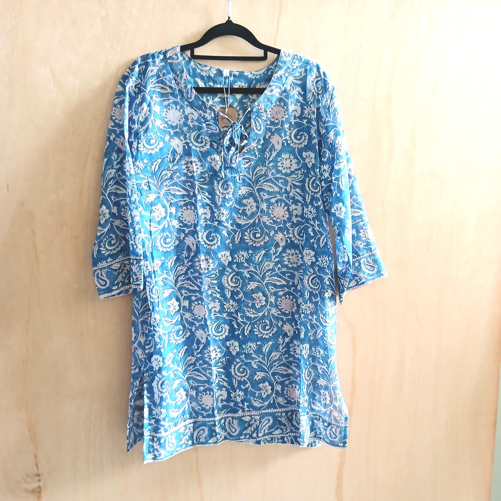 Soft and Light Pure Cotton Summer Tunic 67206
