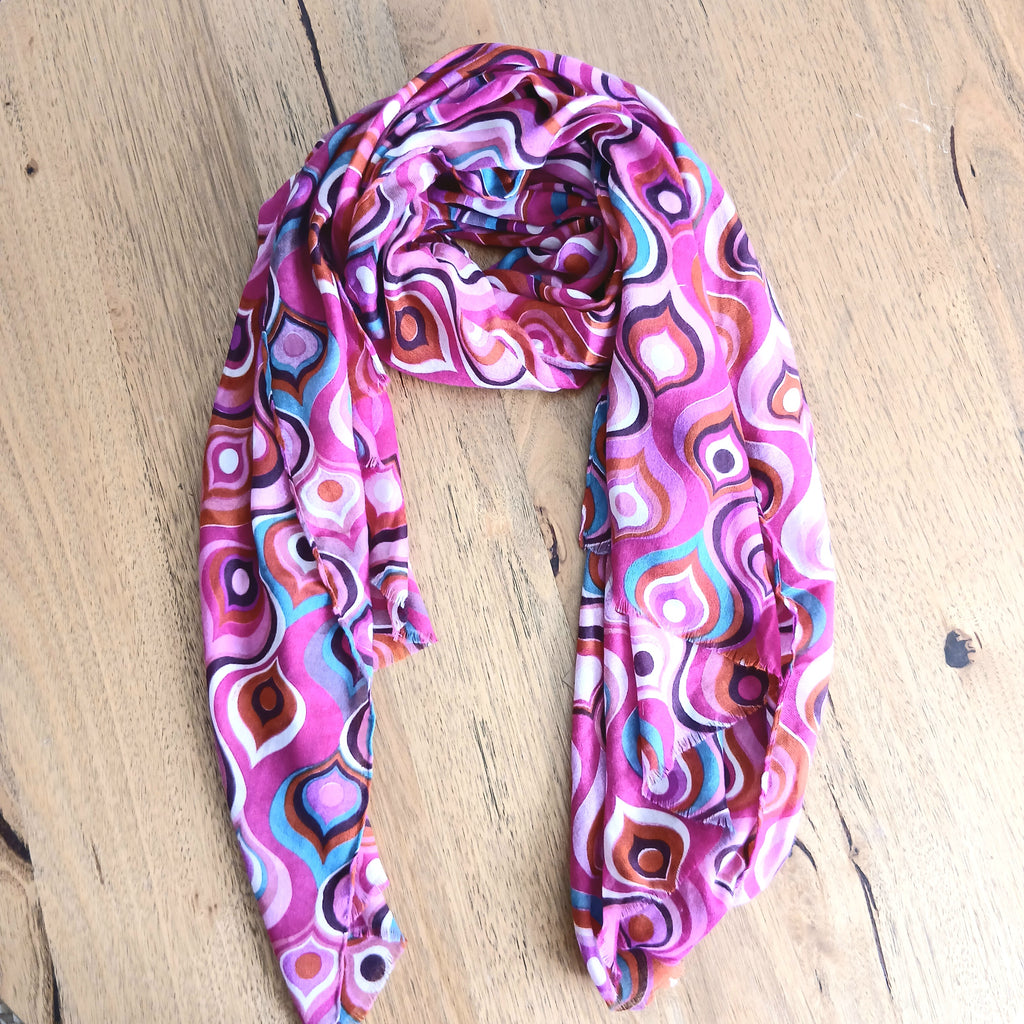 Pink Drop Scarf 65354