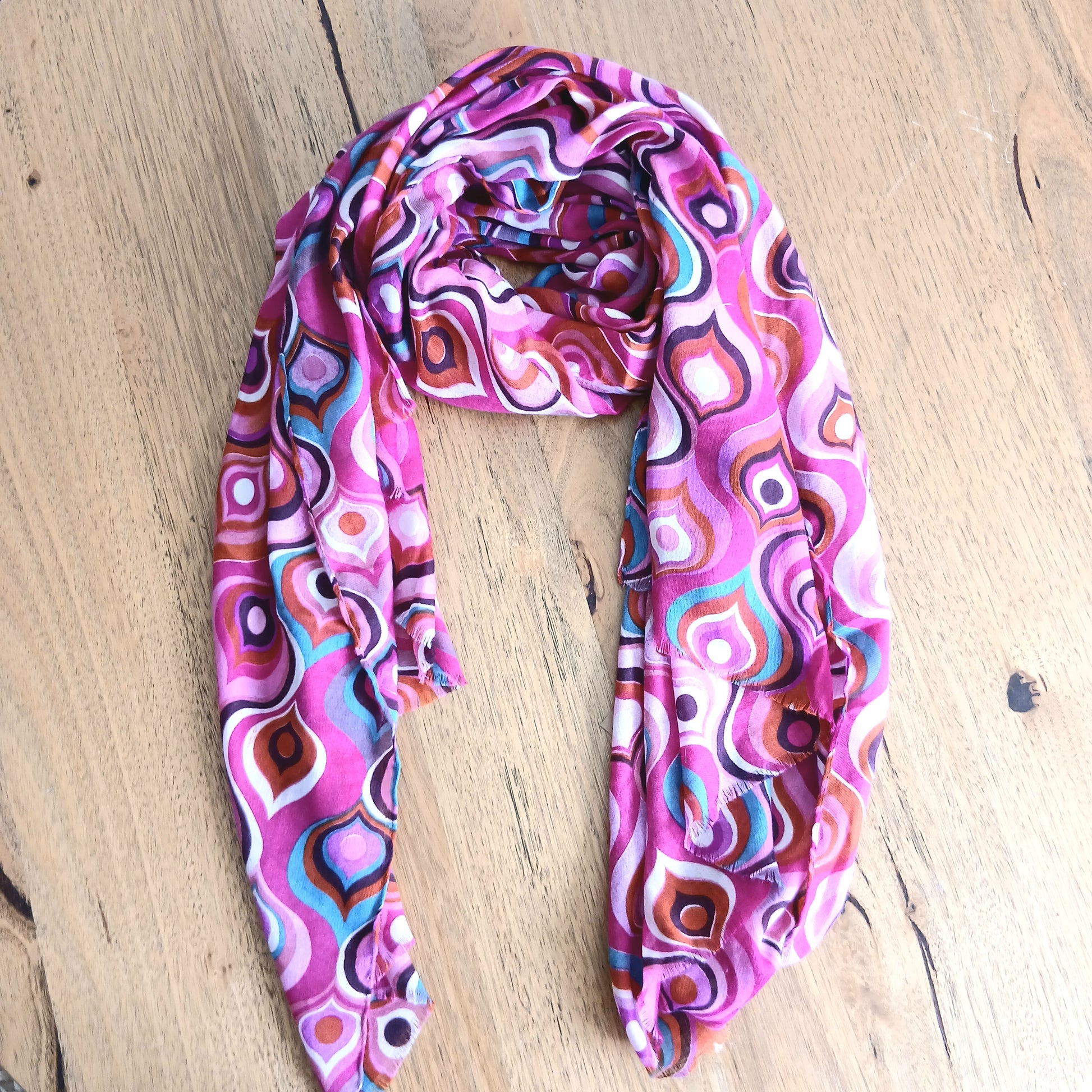 Pink Drop Scarf 65354