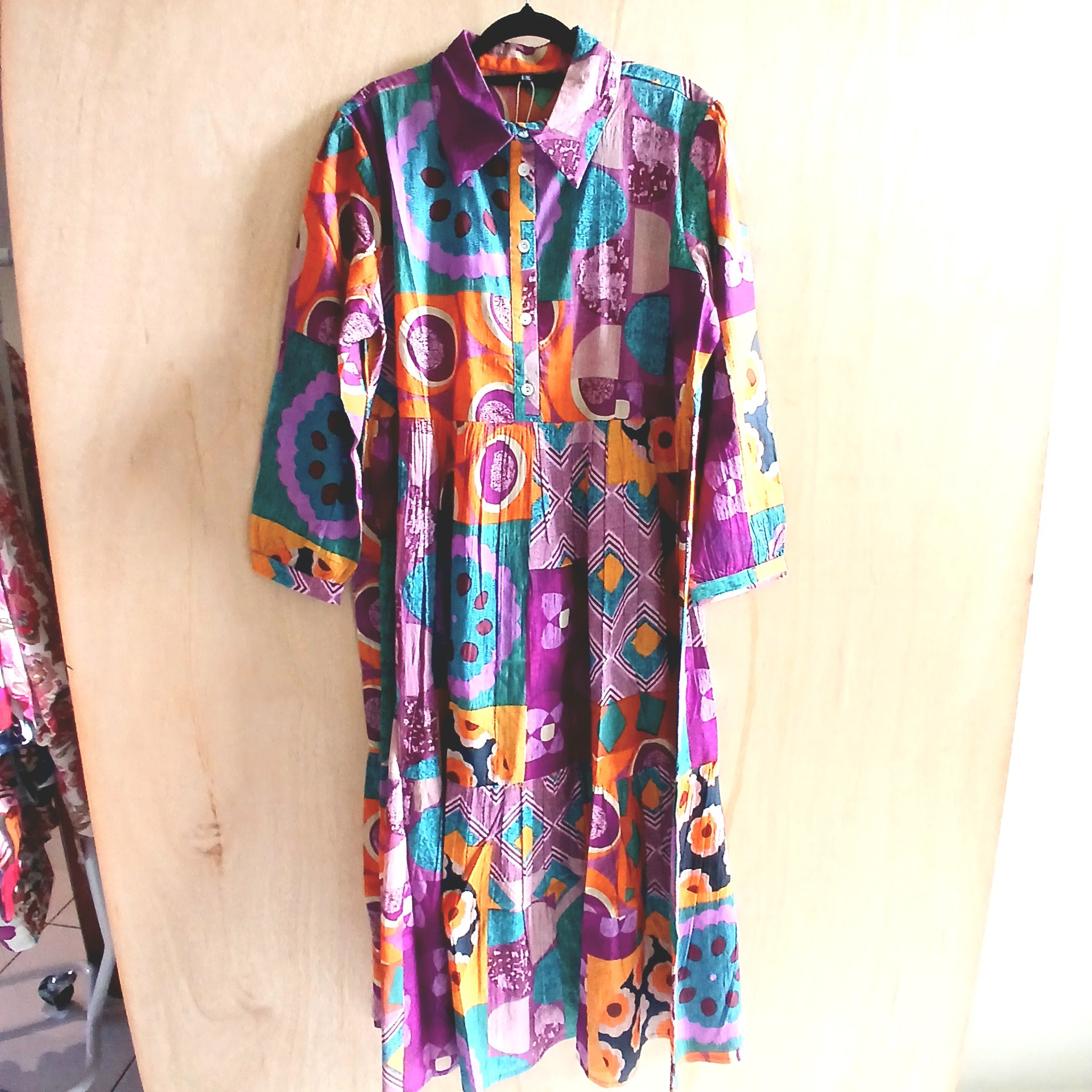 PRE-ORDER Short Printed Summer Dress Dress 65958