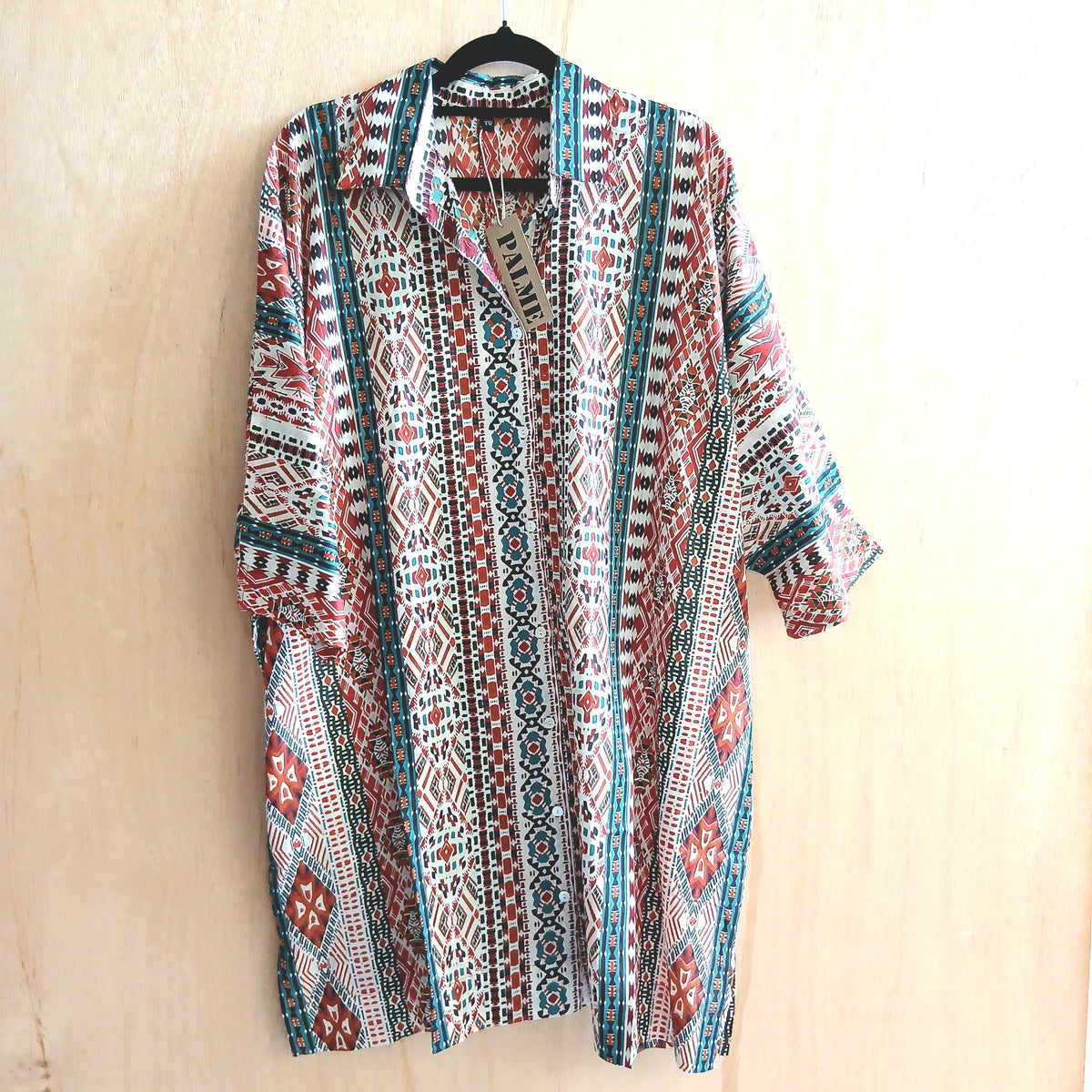 Long Summer Cotton Tunic Light 65950
