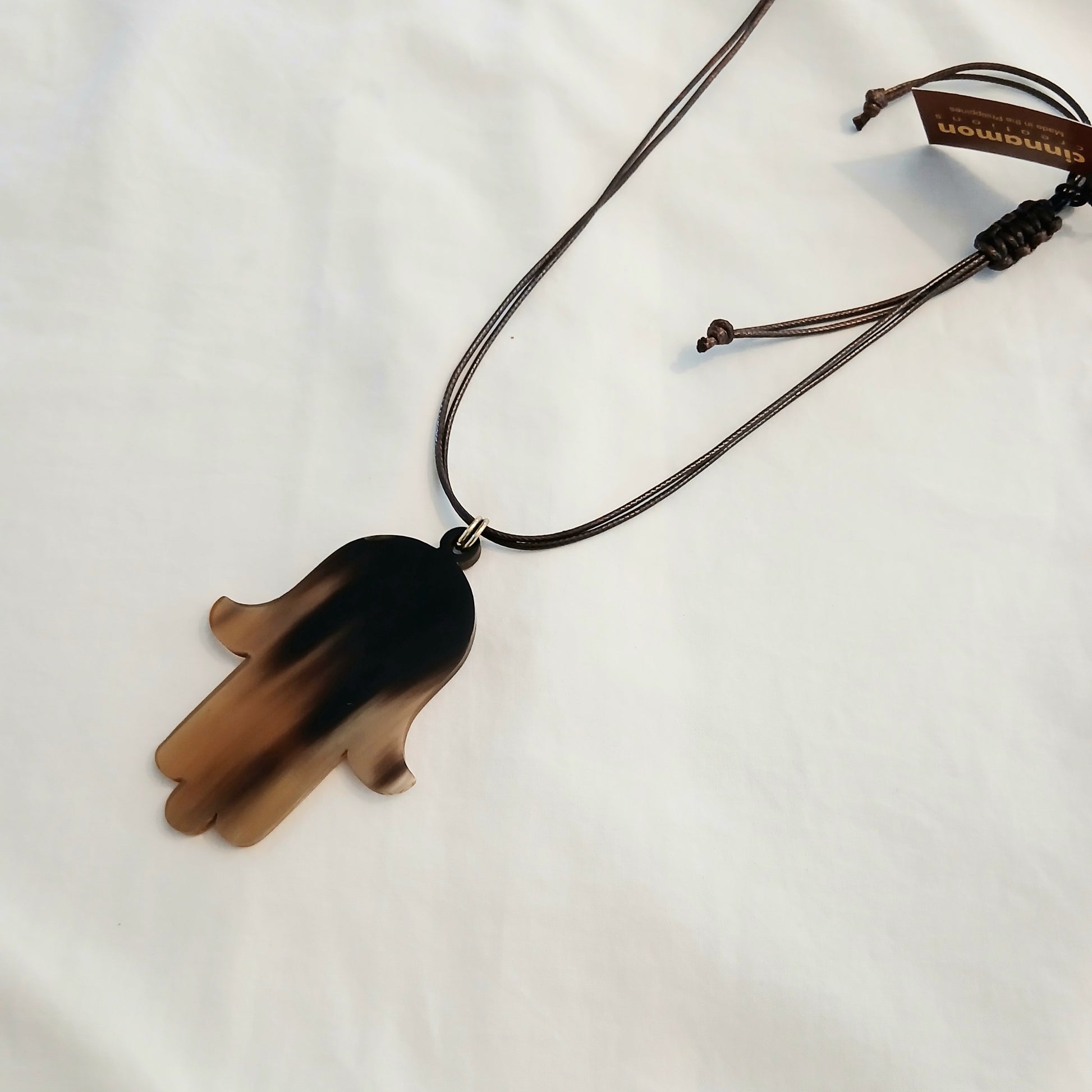 PRE-ORDER Hamsa Hand Resin - Protection Necklace 34707