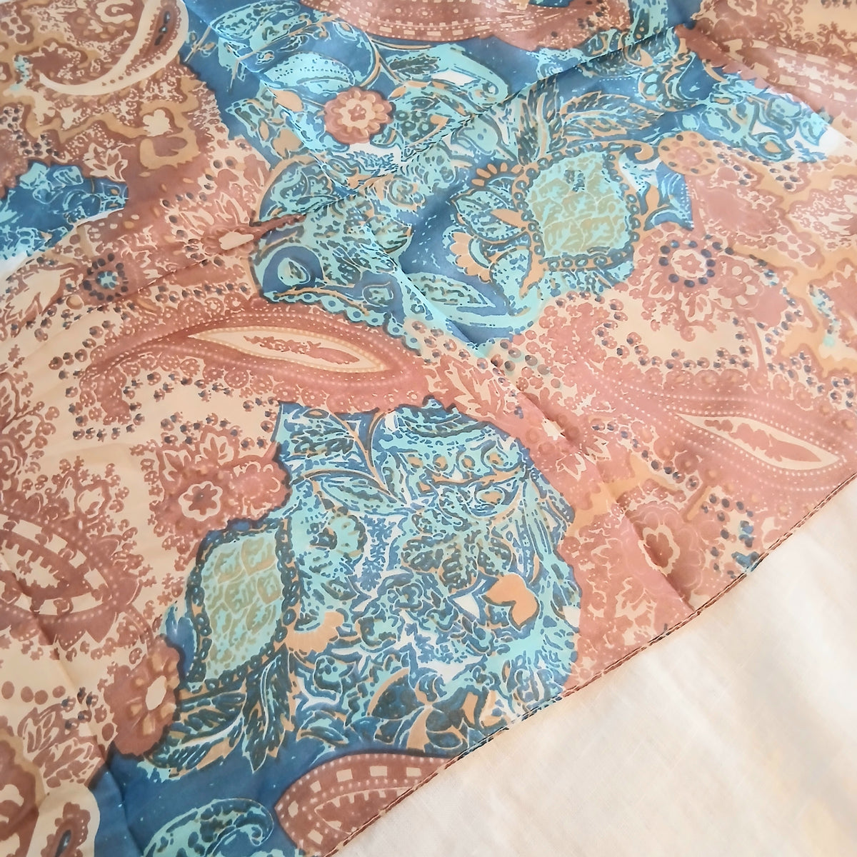 Oriental Blend Pure Silk Scarf PS 1150/L COL 5