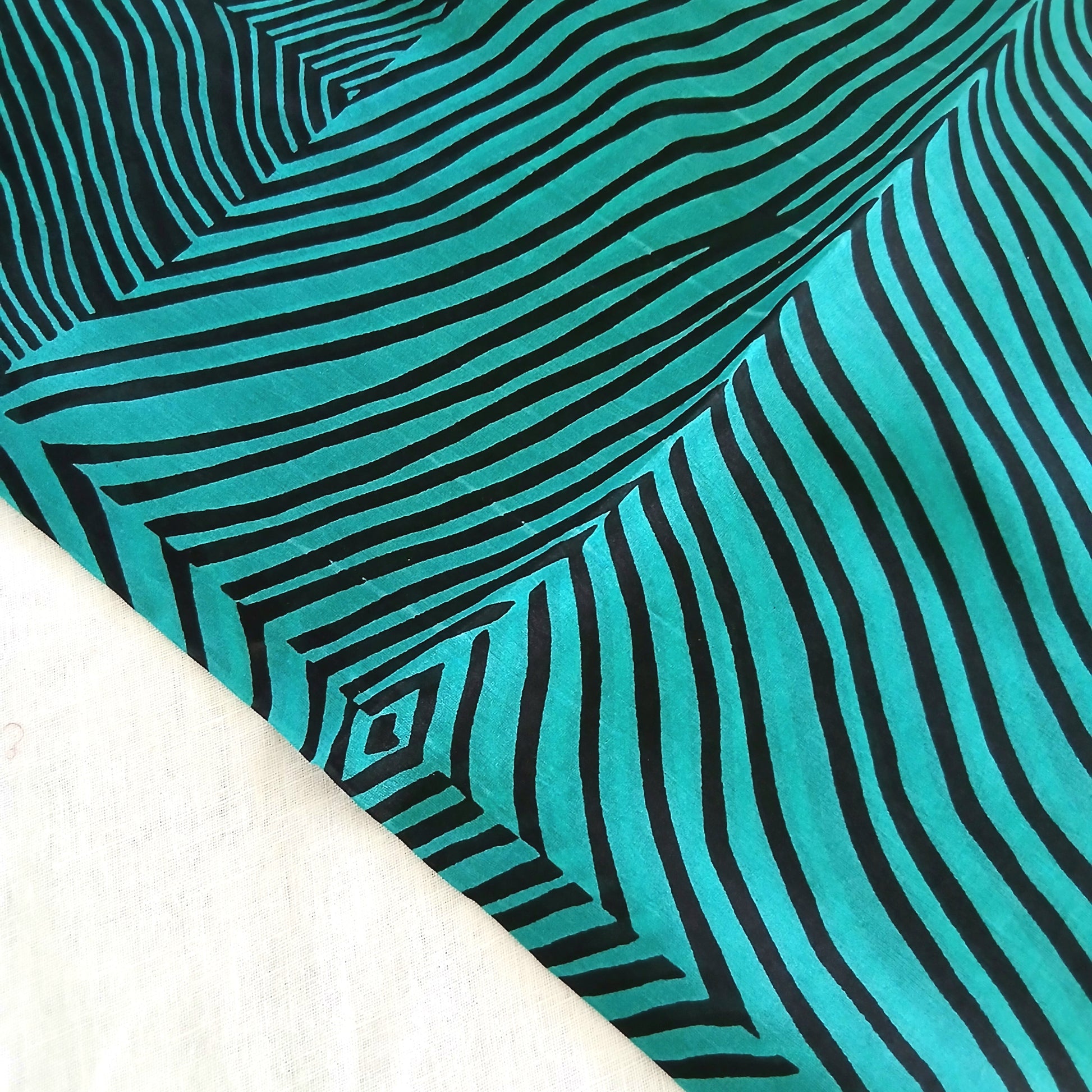 Silk Scarf - Teal ZS-1014/L