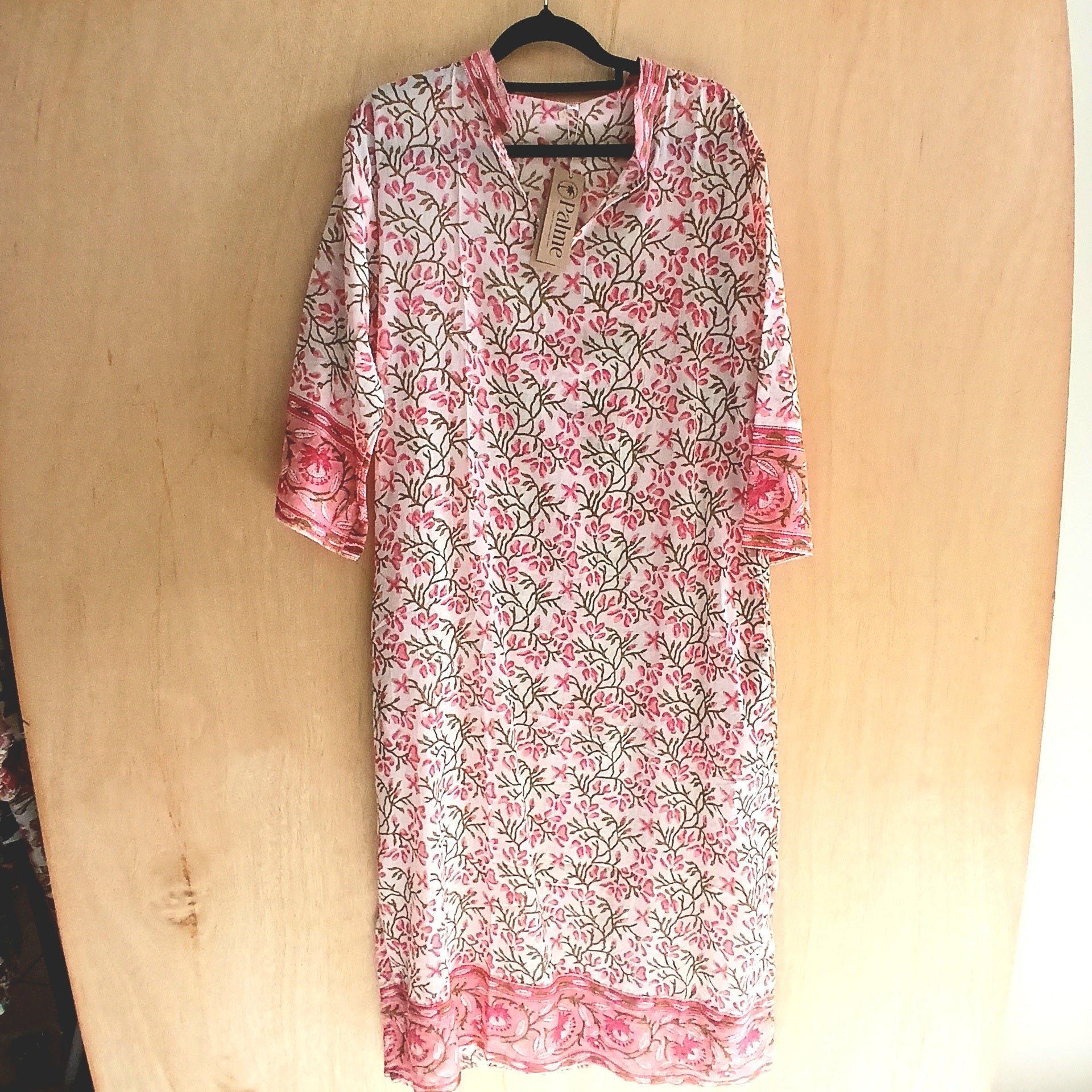 PRE-ORDER Long Printed Cotton Tunic 67207