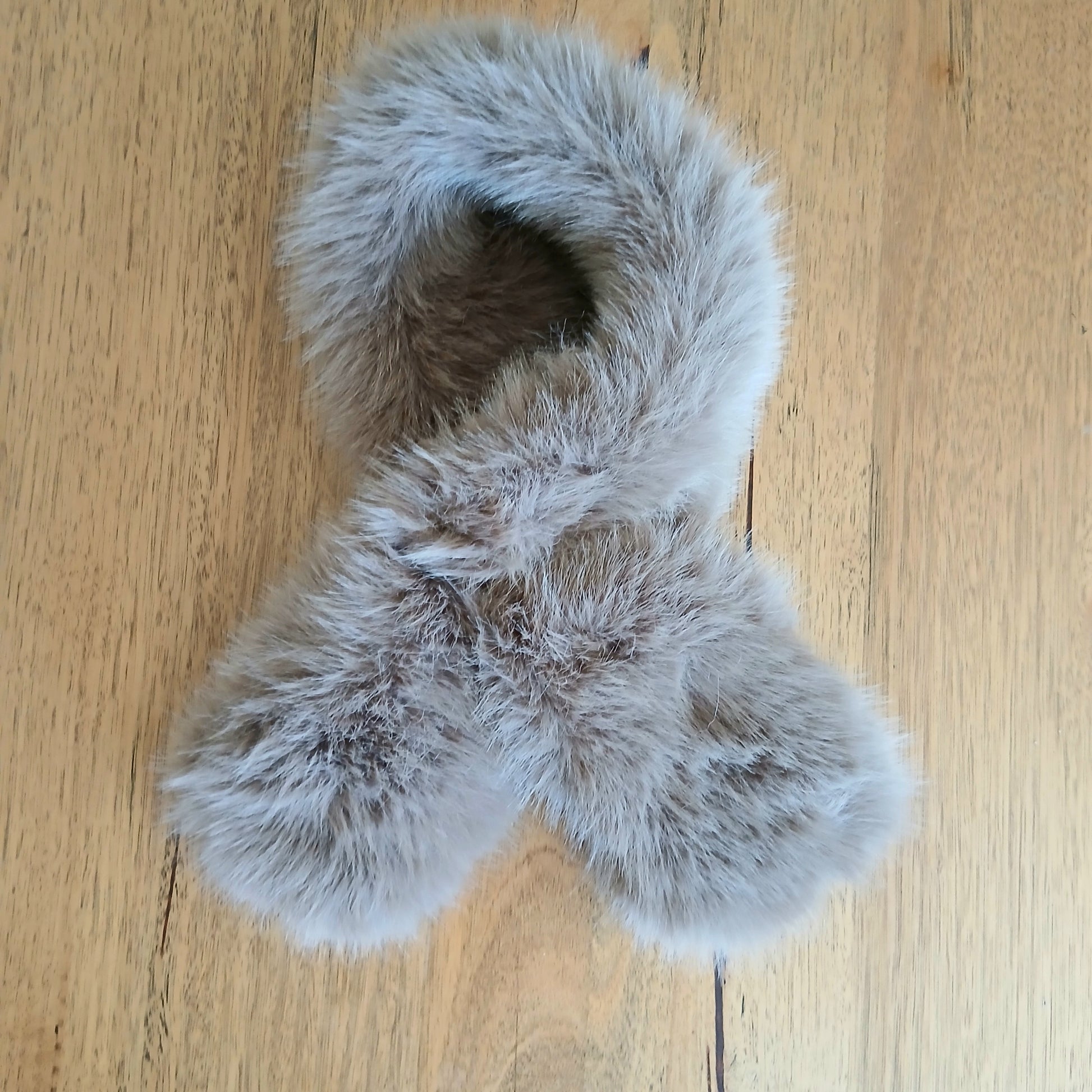 Pre-Order Faux Fur Necktie Scarf 332745