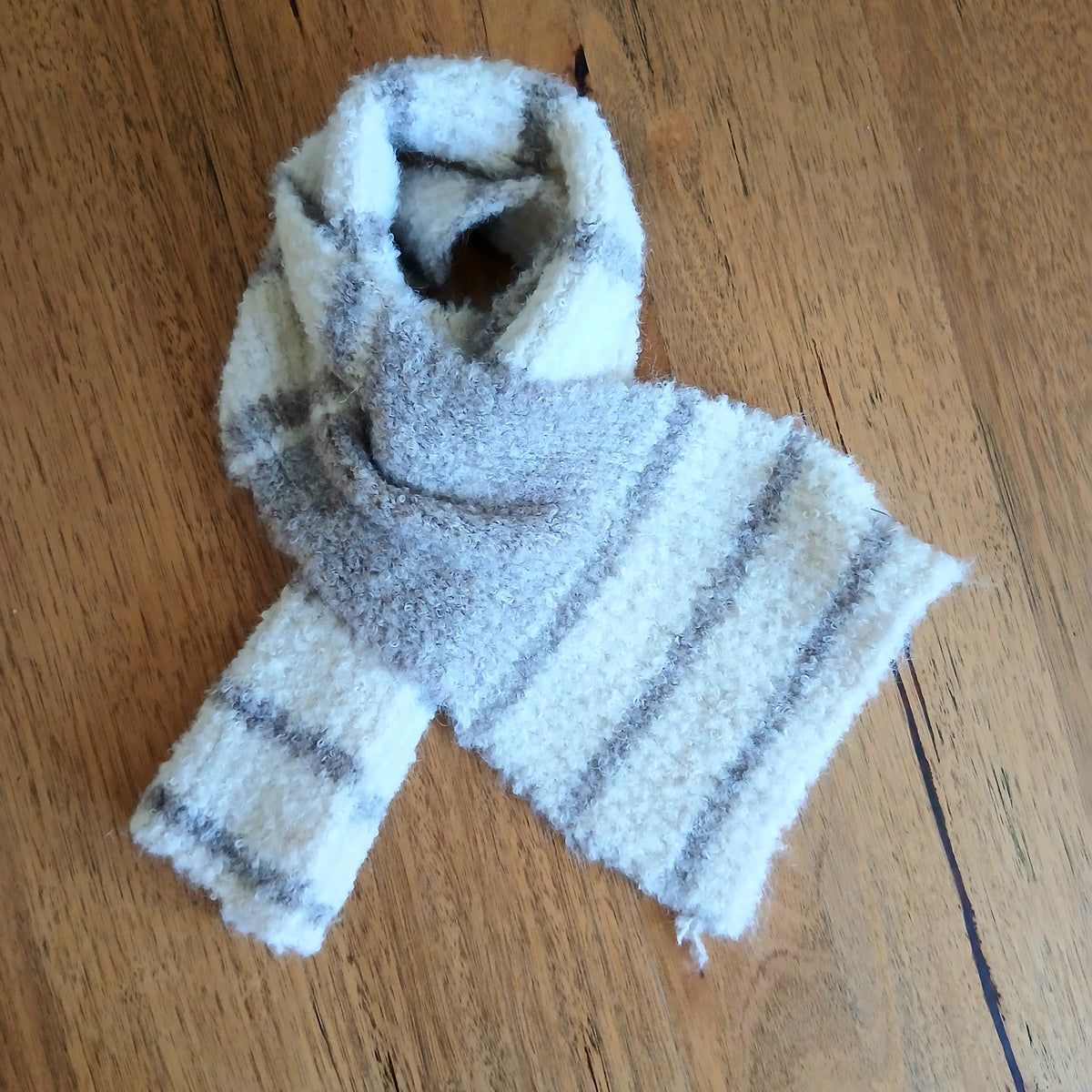 PRE-ORDER Striped Thick Necktie Scarf SNA0277