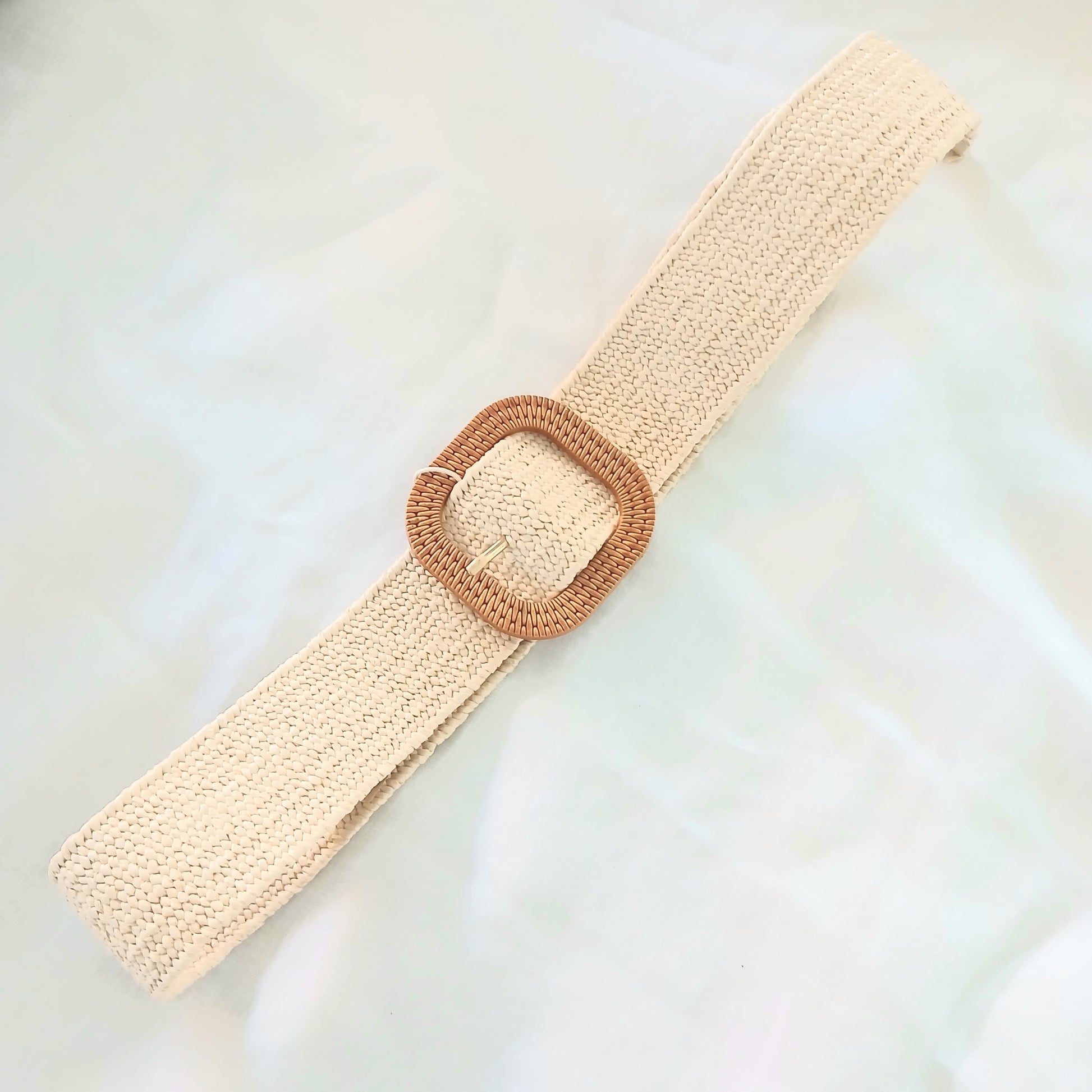 Braided Polyester with Ratan Belt Buckle - 61908
