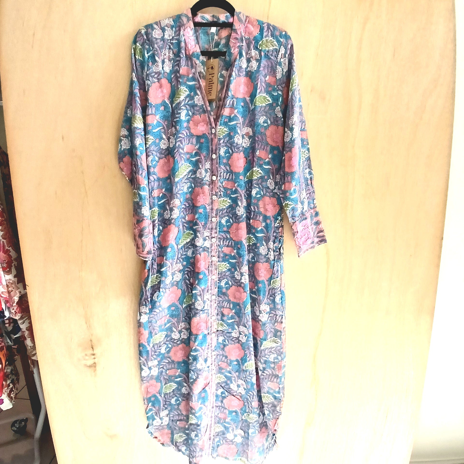 PRE-ORDER Long Printed Open Tunic 67208