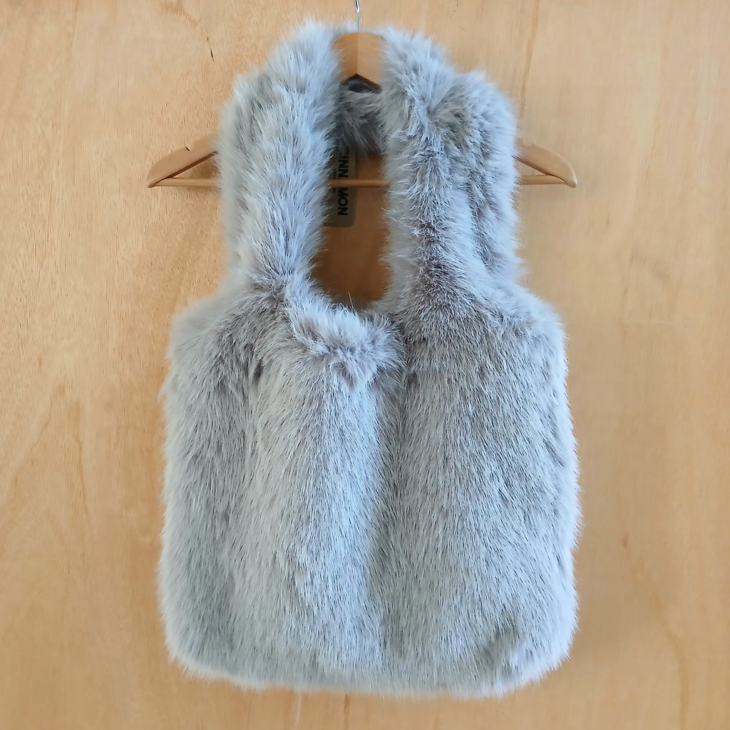Pre-Order Faux Fur Tote Bag Plain BG2709