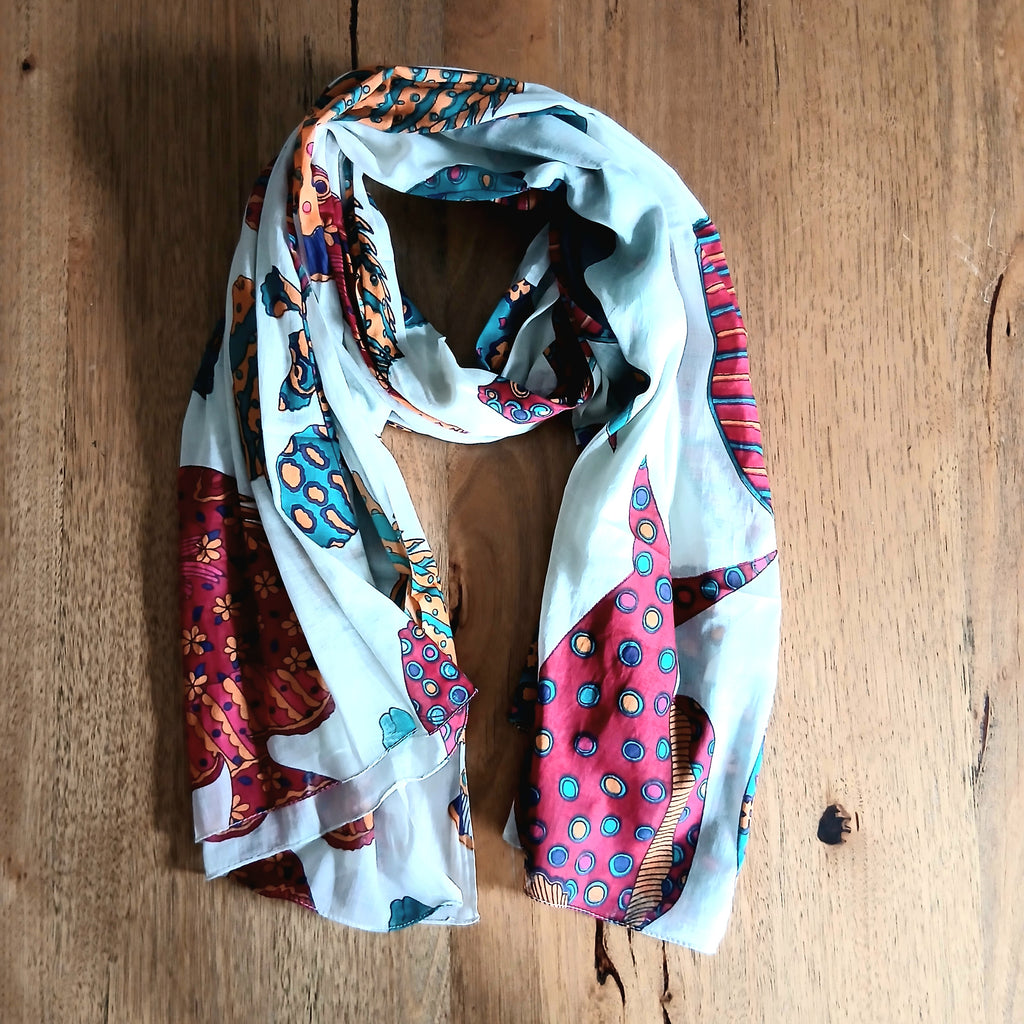 PRE-ORDER Tropical Fish Scarf 67168