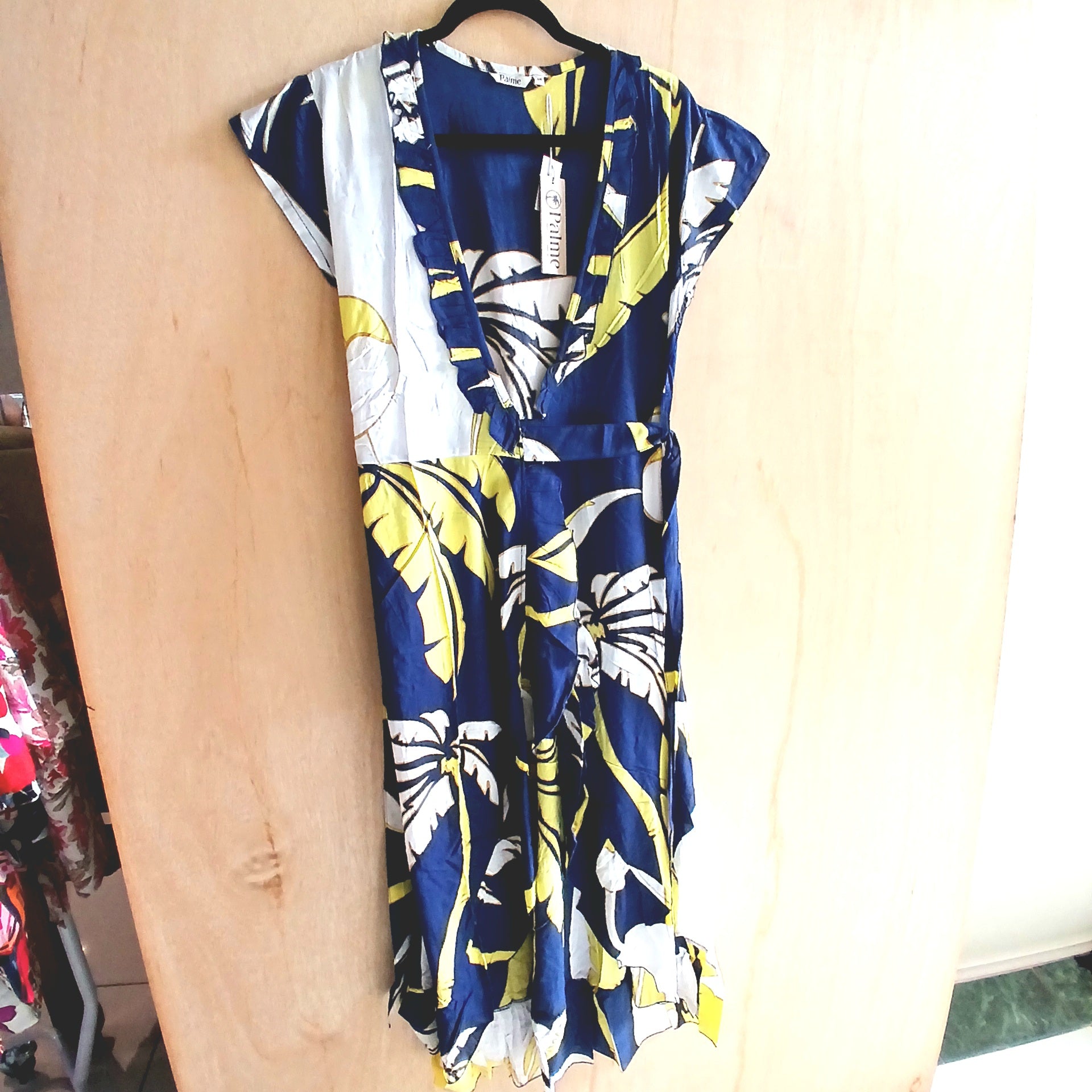PRE-ORDER Long Wrapped Dress and Frill 66968