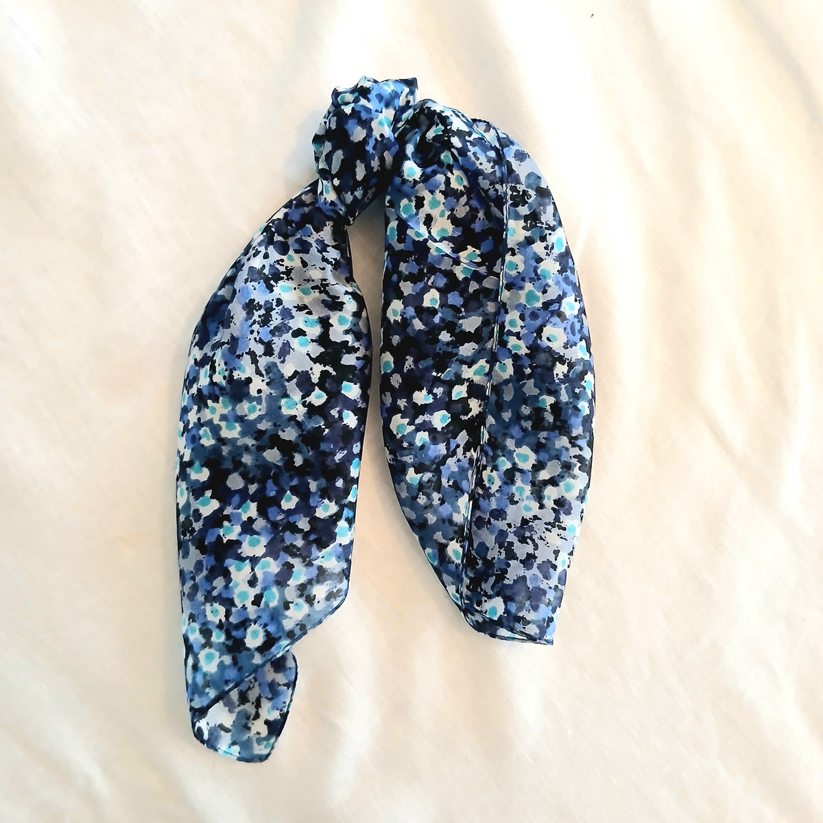 Flower Field Pure Silk Scarf PS 1094/S COL 1 Necktie