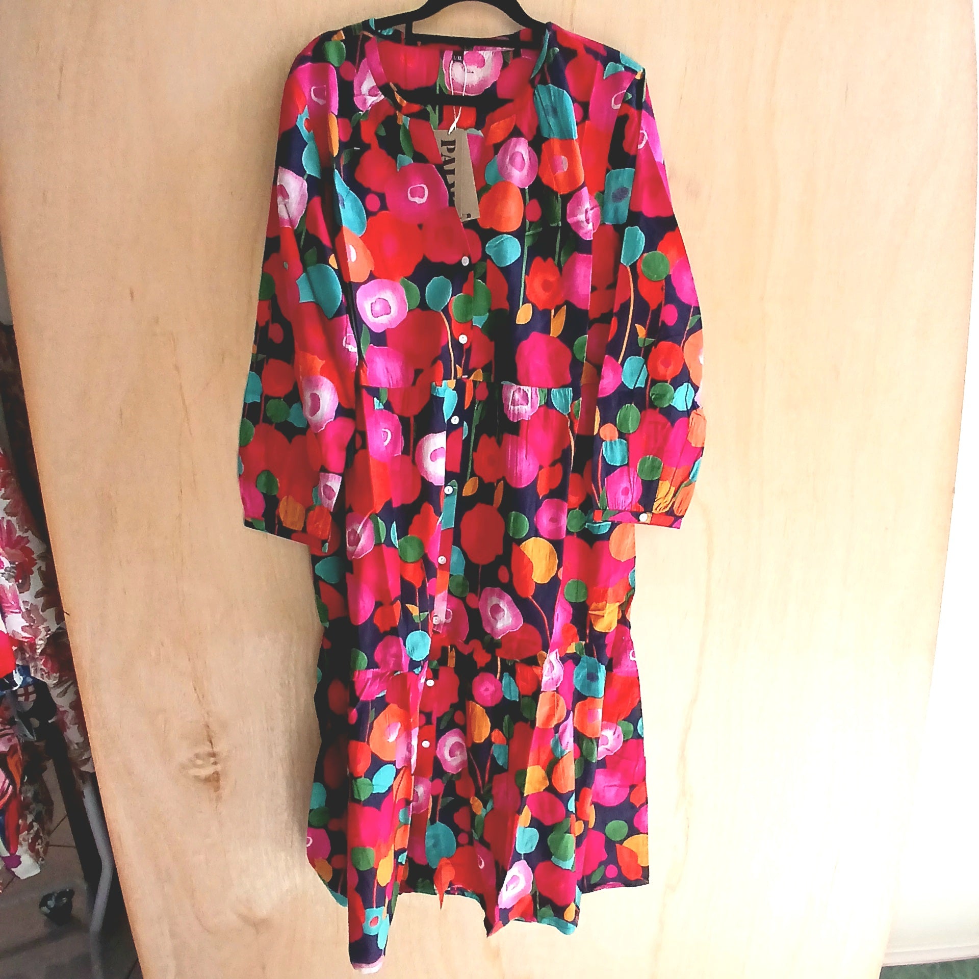PRE-ORDER Cotton V Neck Short Dress 66152