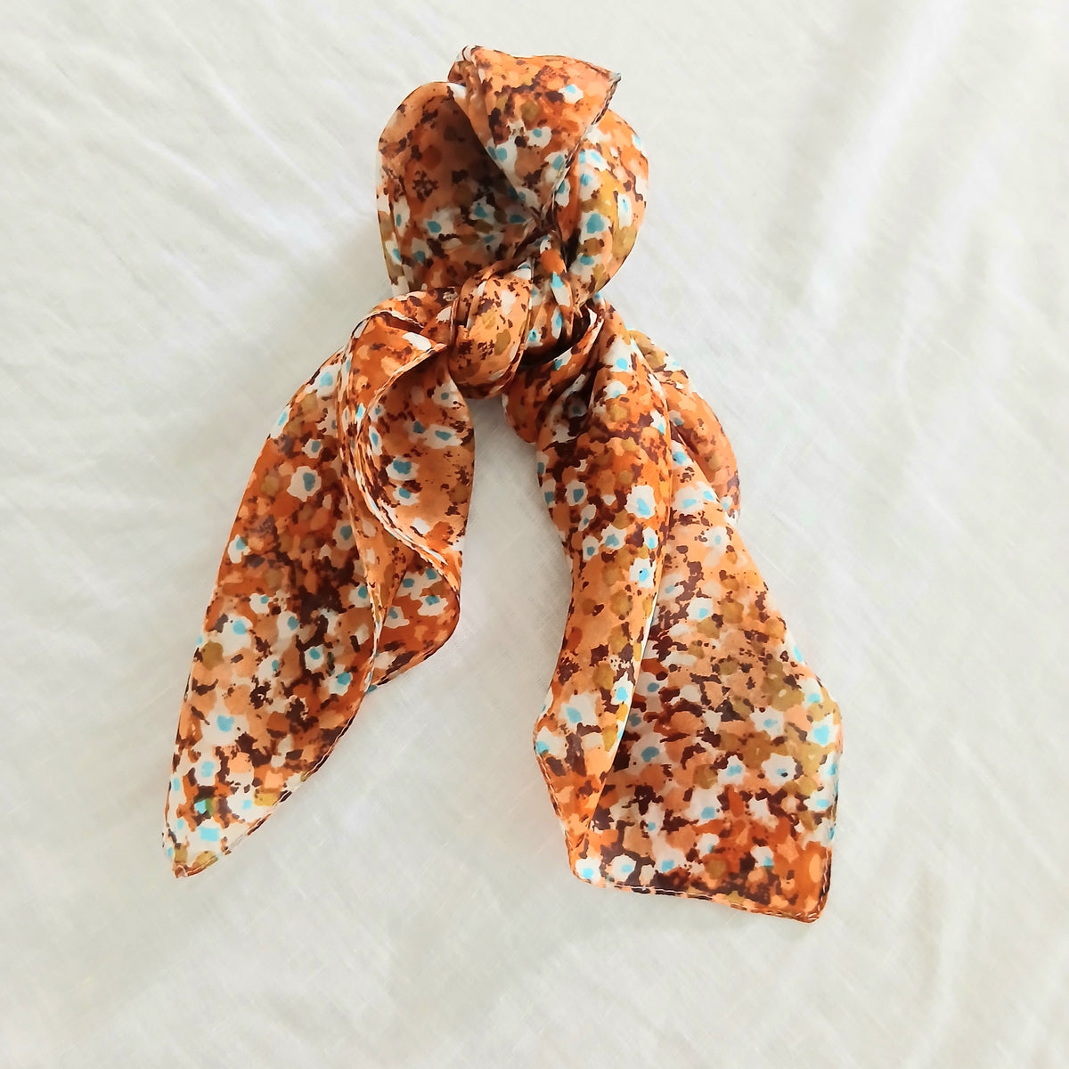Flower Field Pure Silk Scarf PS 1094/S COL 1 Necktie