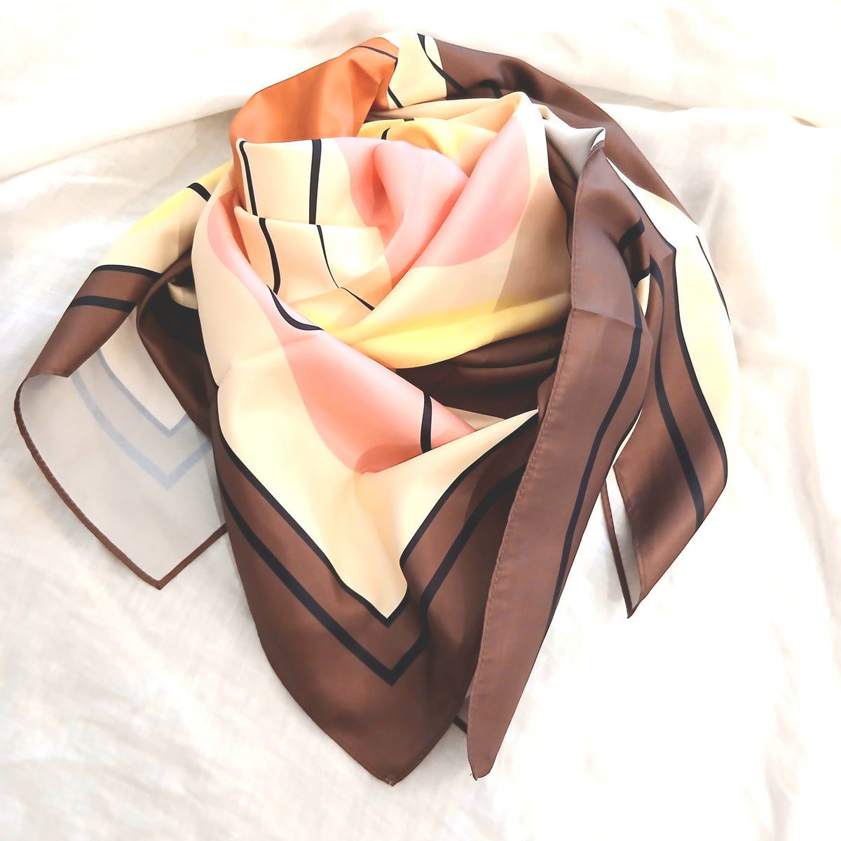 Polyester Summer Scarf Abstract 92927