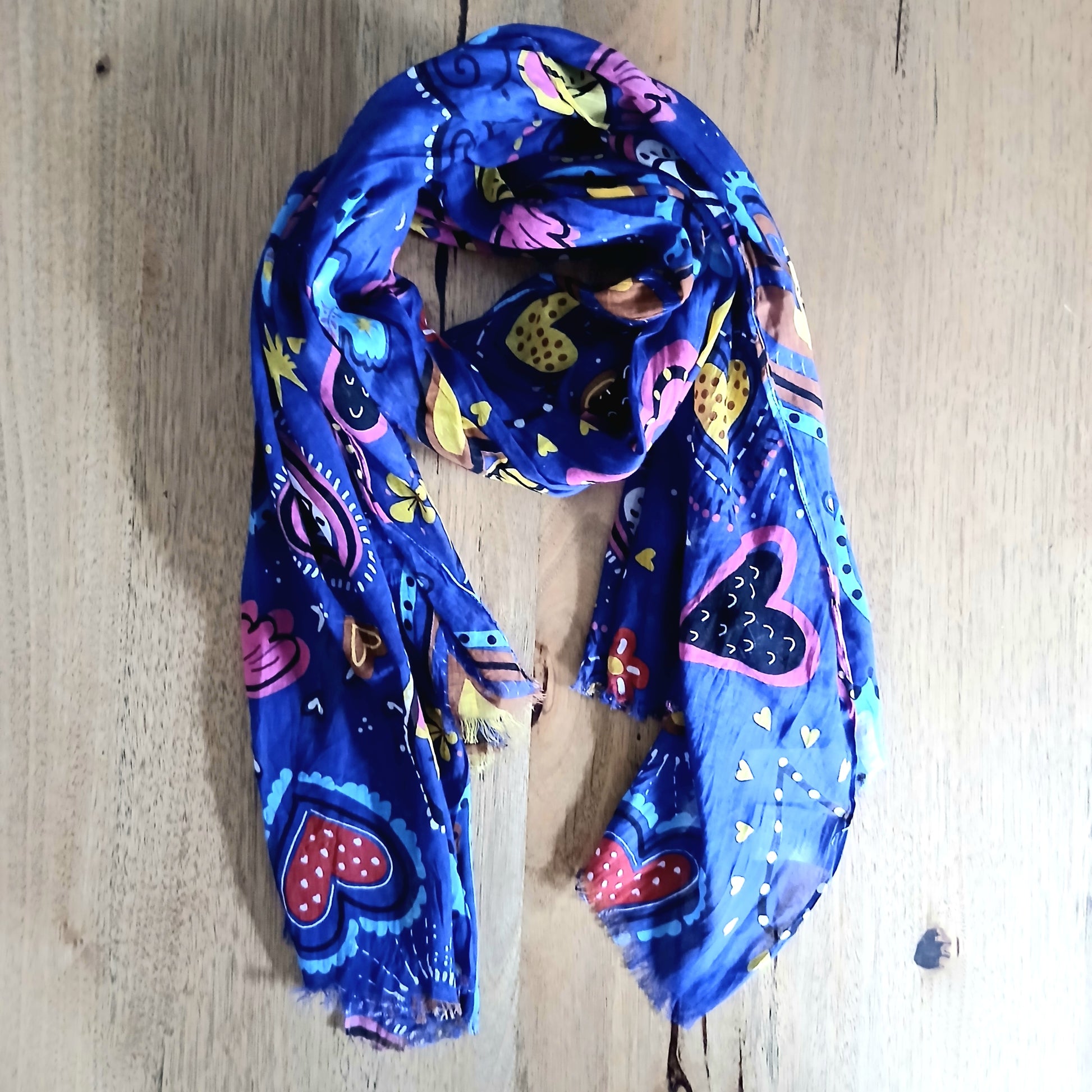 PRE-ORDER Happy Hearts Cotton Scarf 67371