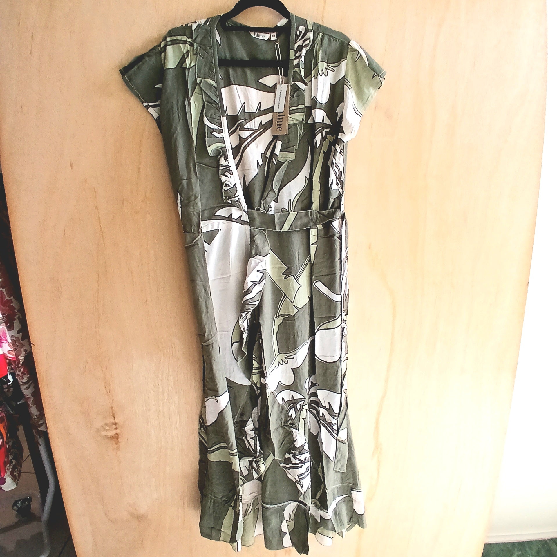 PRE-ORDER Long Wrapped Dress and Frill 66968