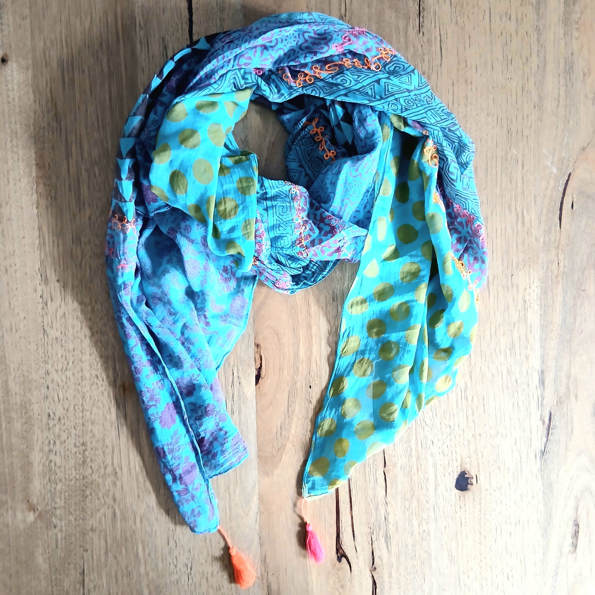 PRE-ORDER Block Print Scarf 67222