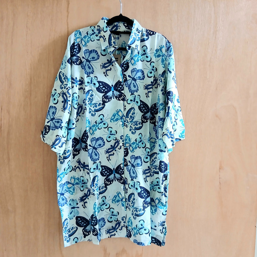 Palme Cotton Printed Maxi Shirt - 65950