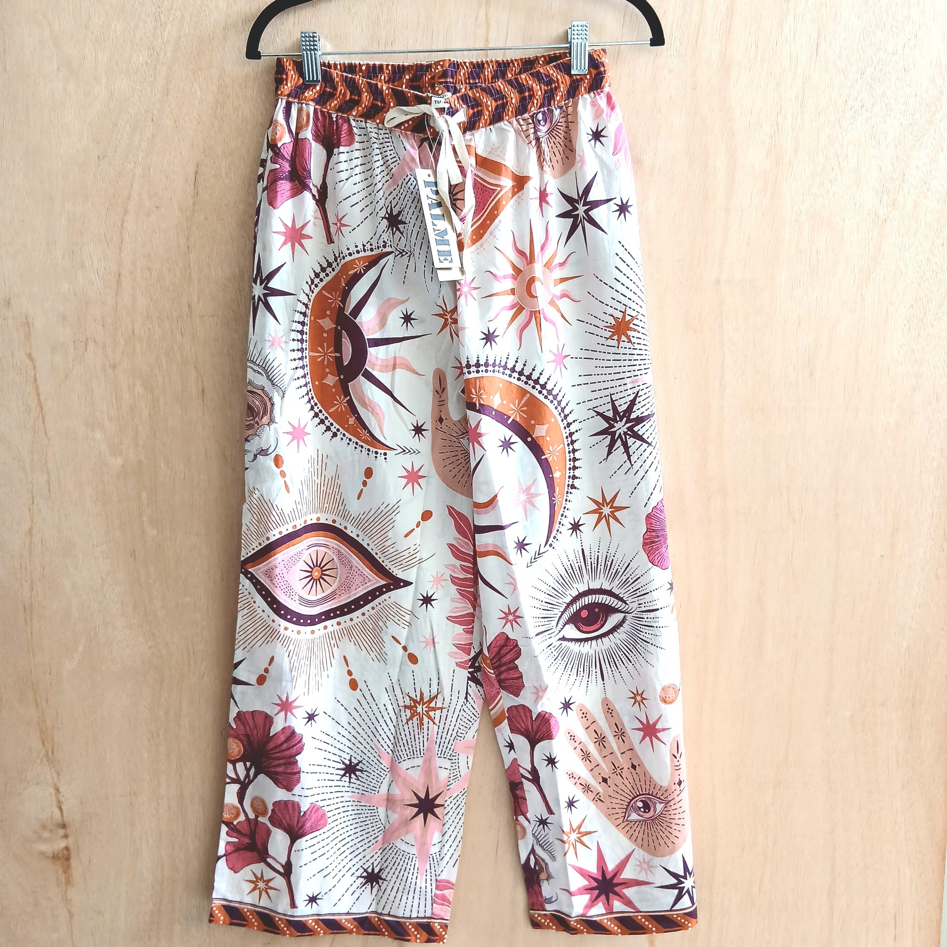PRE-ORDER Cotton Printed Pants 66957