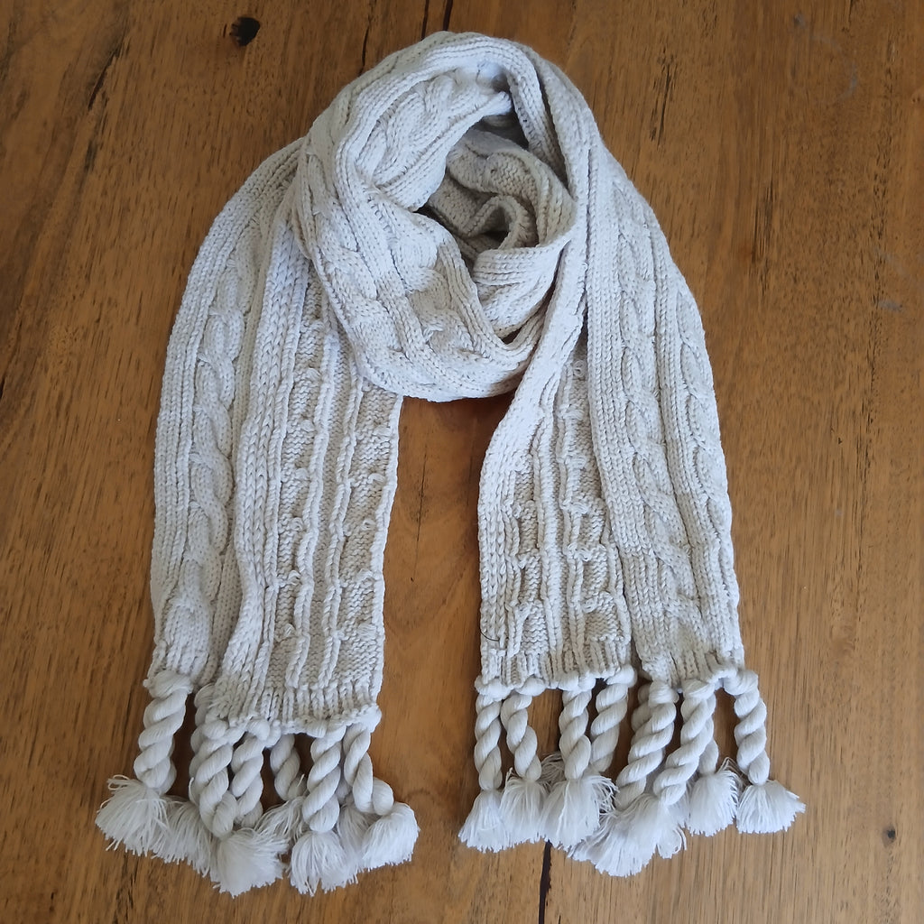 Pre-Order Knitted Plain Winter Scarf Narrow 332722