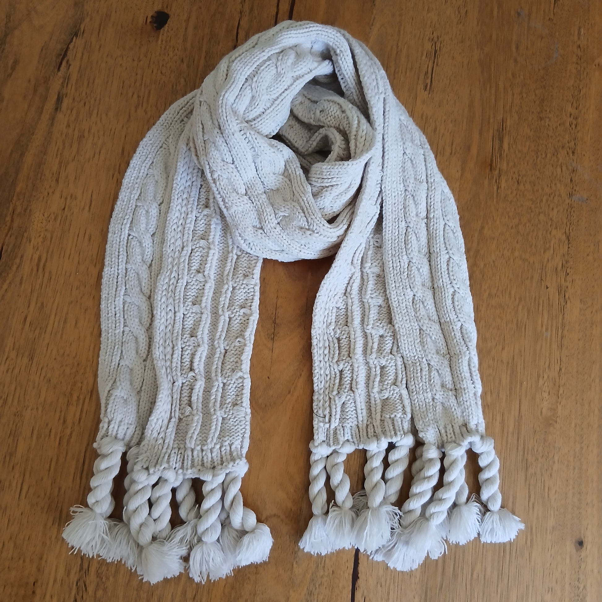 Pre-Order Knitted Plain Winter Scarf Narrow 332722